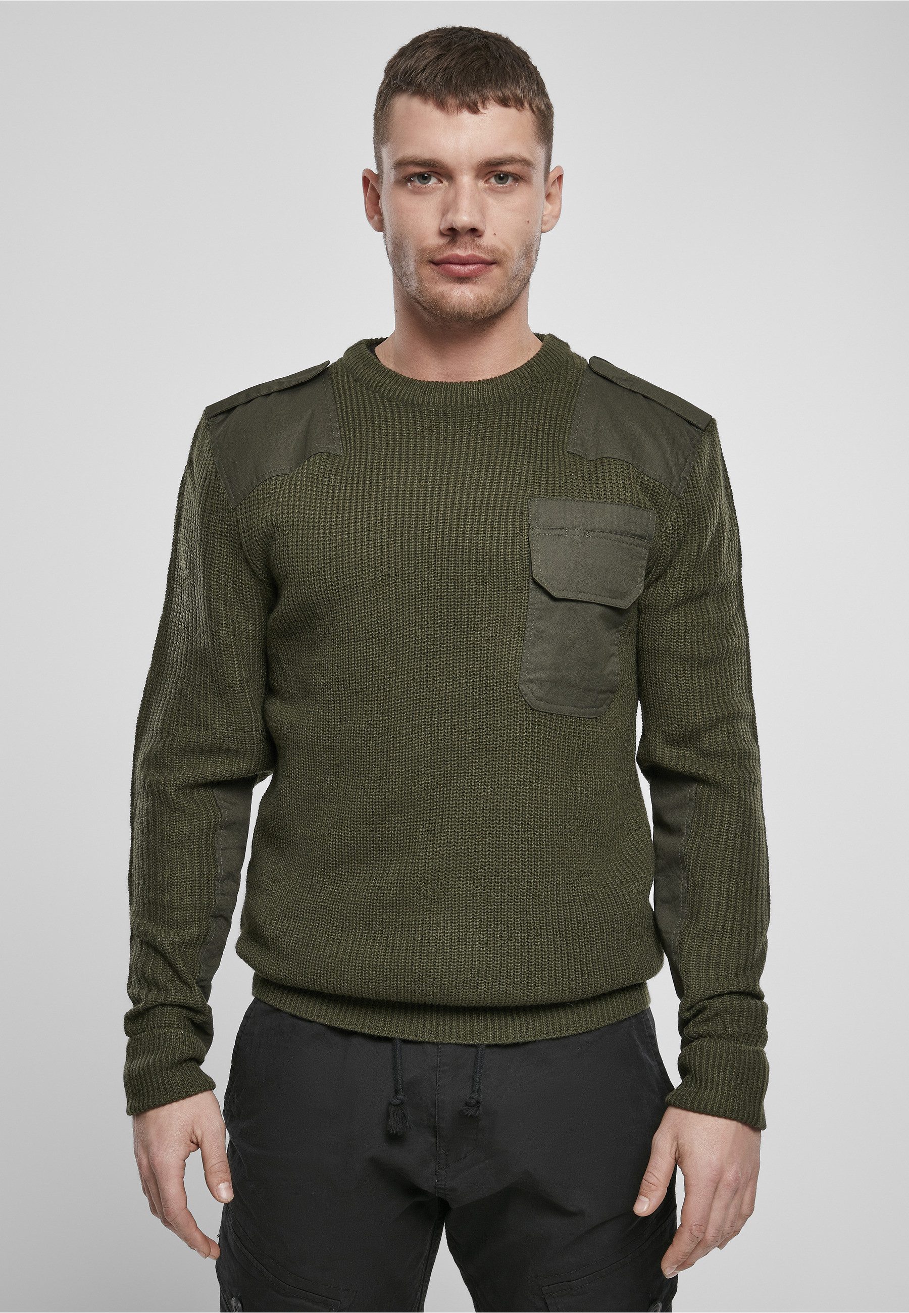 Brandit Rundhalspullover Brandit Herren Military Sweater (1-tlg)