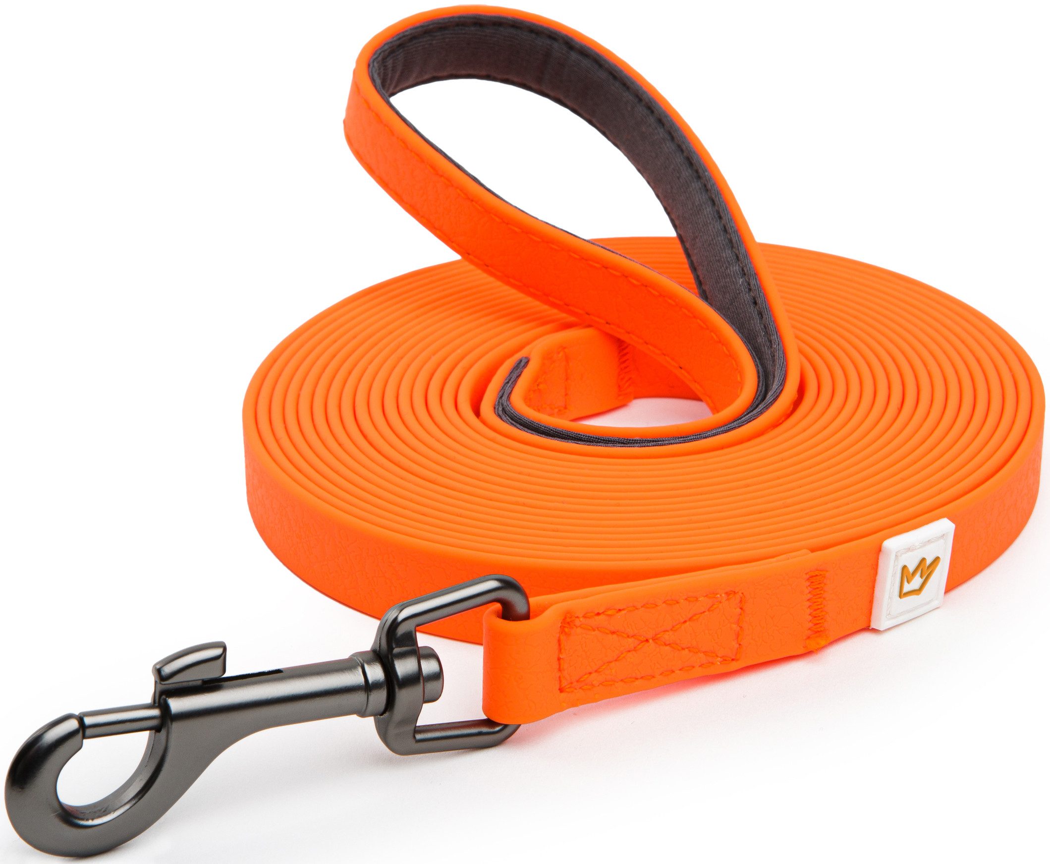 Schleppleine PVC Schleppleine für Hunde mit Griffpolsterung, Robuste Hundeleine