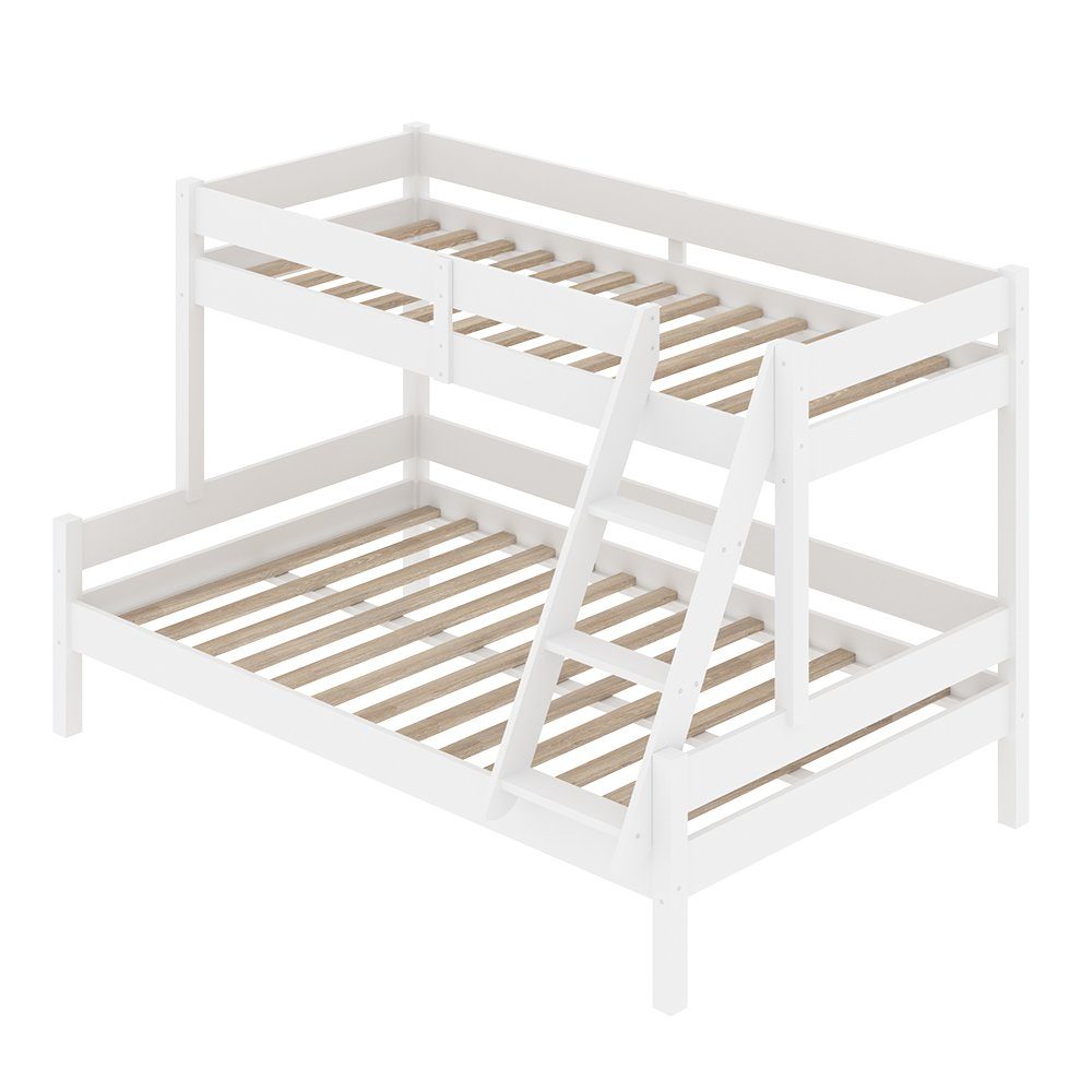 VitaliSpa® Etagenbett Everest, Weiß, 140x200 / günstig online kaufen