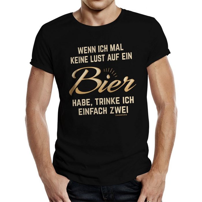 Rahmenlos T-Shirt Das Party Geschenk: Wenn ich mal keine Lust auf Bier habe...