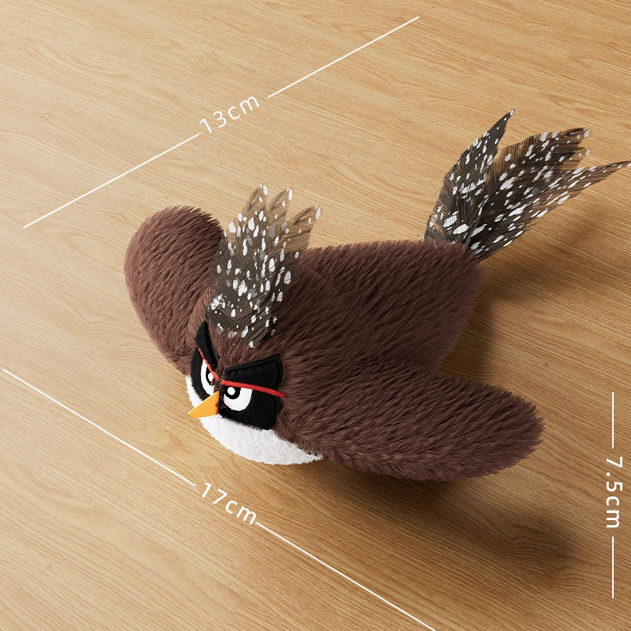 FELIXLEO Tier-Intelligenzspielzeug Interaktives USB Katzenspielzeug Vogel mit Katzenminze Aufladbar, (1-tlg)