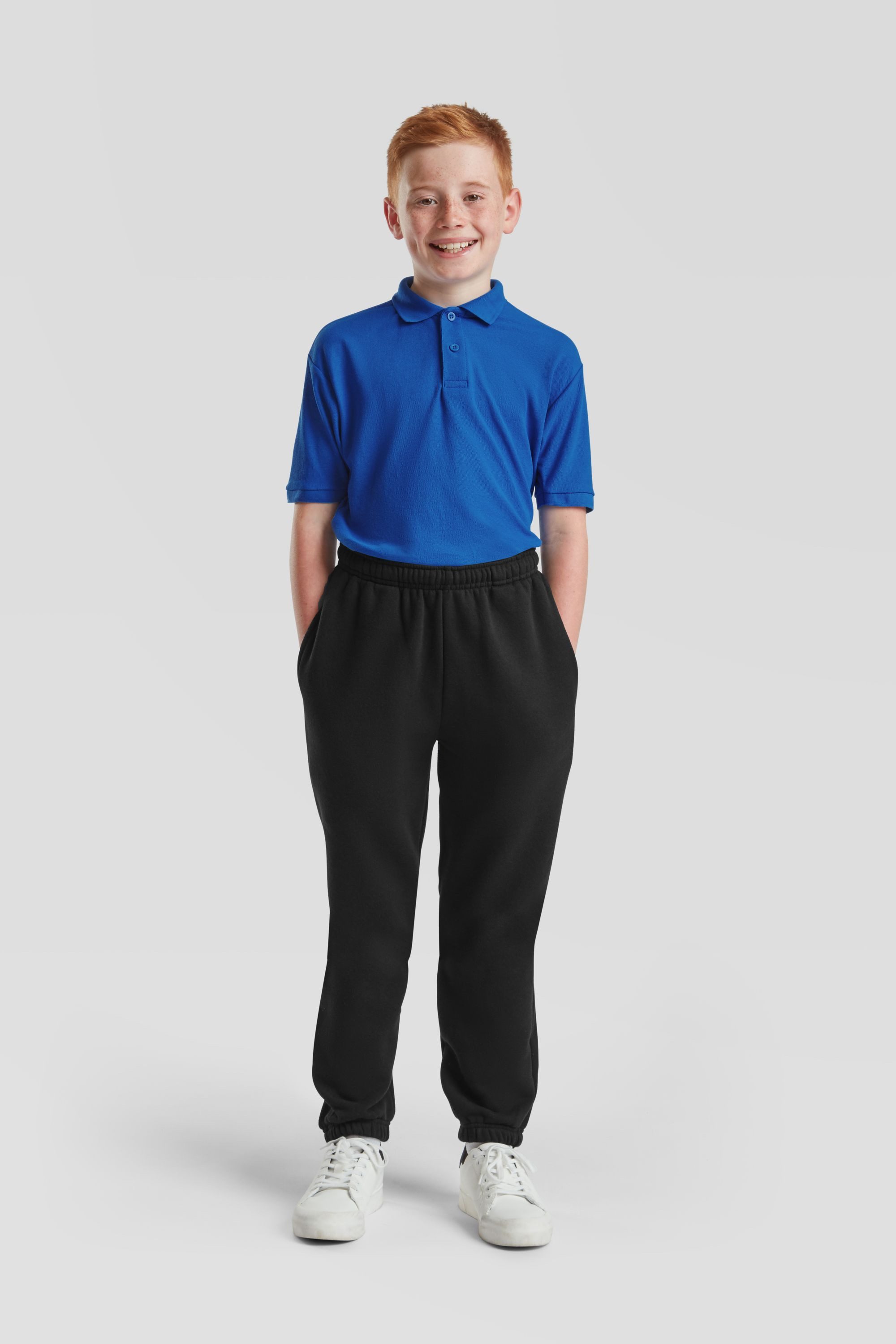 Fruit of the Loom Homewearhose Kids Premium Elasticated Cuff Jog Pants – Bild 2 von 5