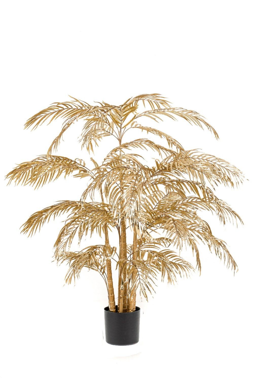 Kunstpalme Künstliche Areca Palme BARUNDIA, Gold, 200cm Goldfruchtpalme, artplants, Höhe 200.0 cm