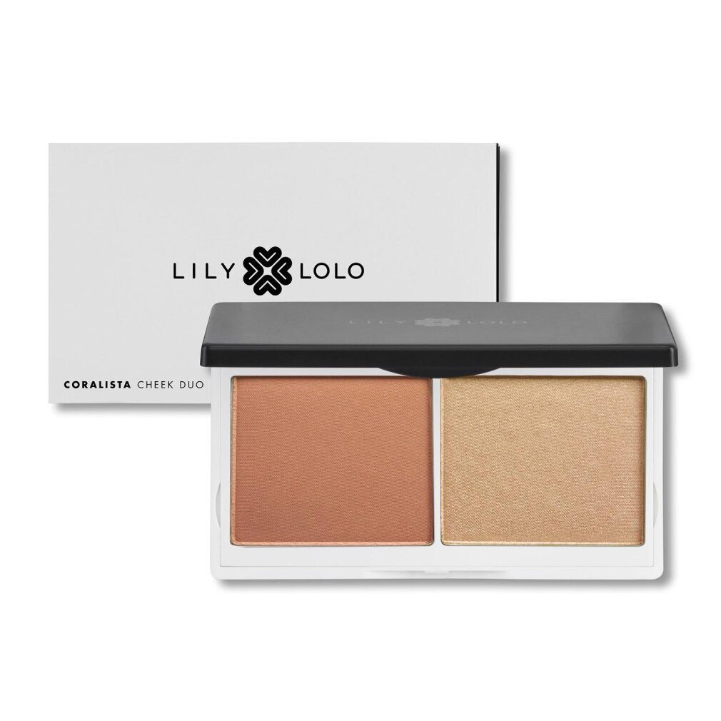 LILY LOLO Rouge Colorete Duo Compacto Coralista 1un