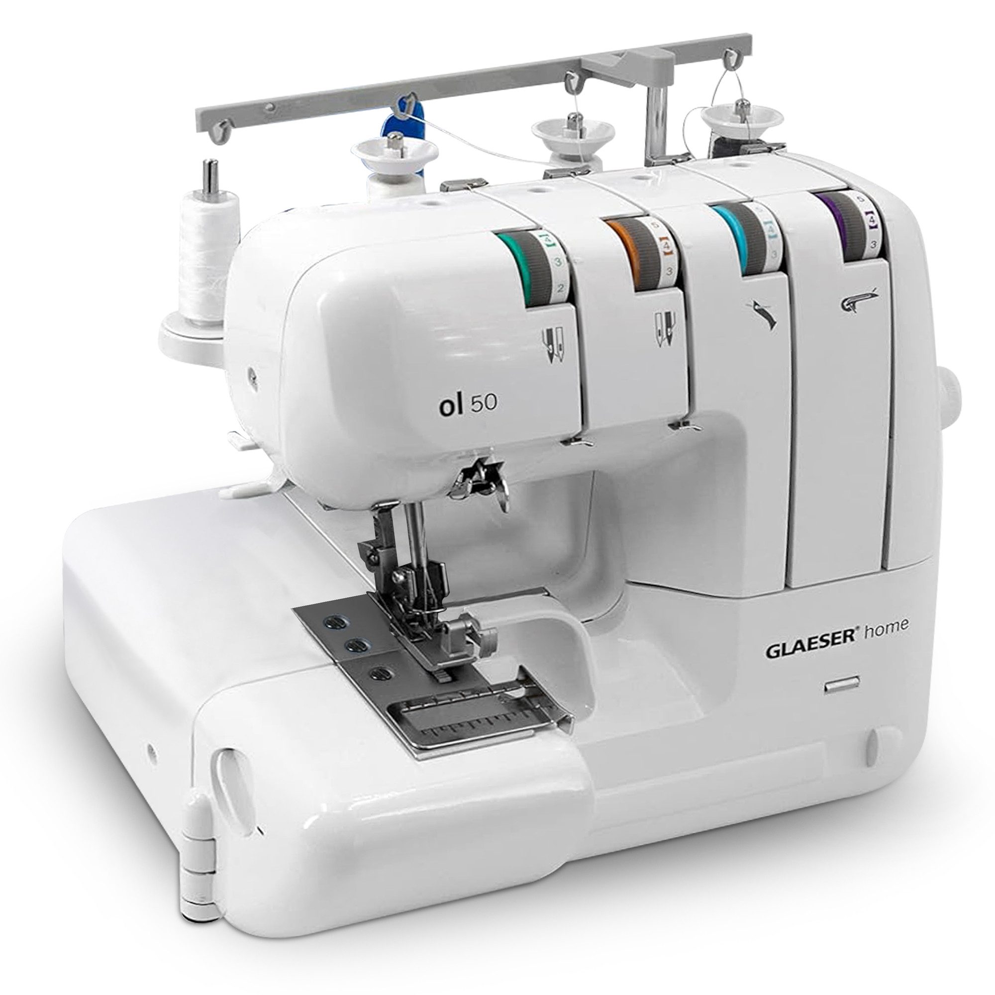 GLAESER home Overlock-Nähmaschine Overlock GLAESER® home ol 50 – Bild 2 von 5