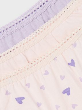 Name It Slip NMFBRIEFS 3P BARELY PINK HEART