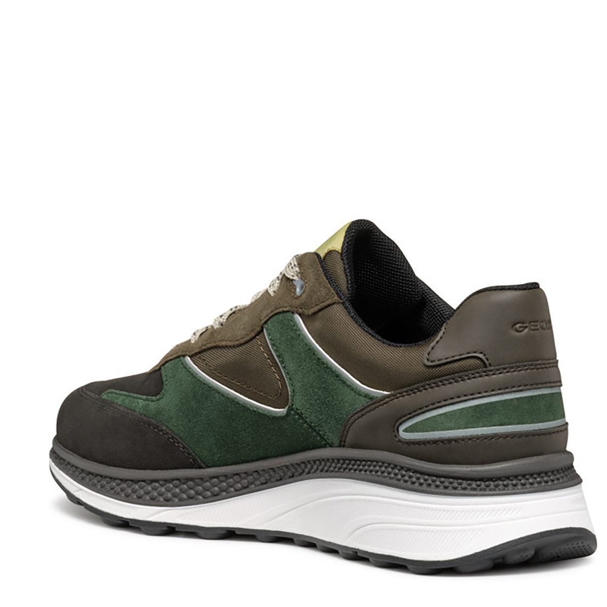 Geox GEOX SPHERICA, Sneaker, Grün kombiniert, Herren Sneaker