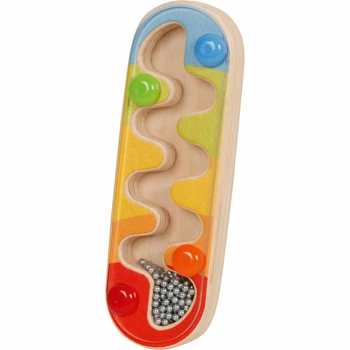 Spielzeug-Musikinstrument beruhigender Mini Regenstab von Goki
