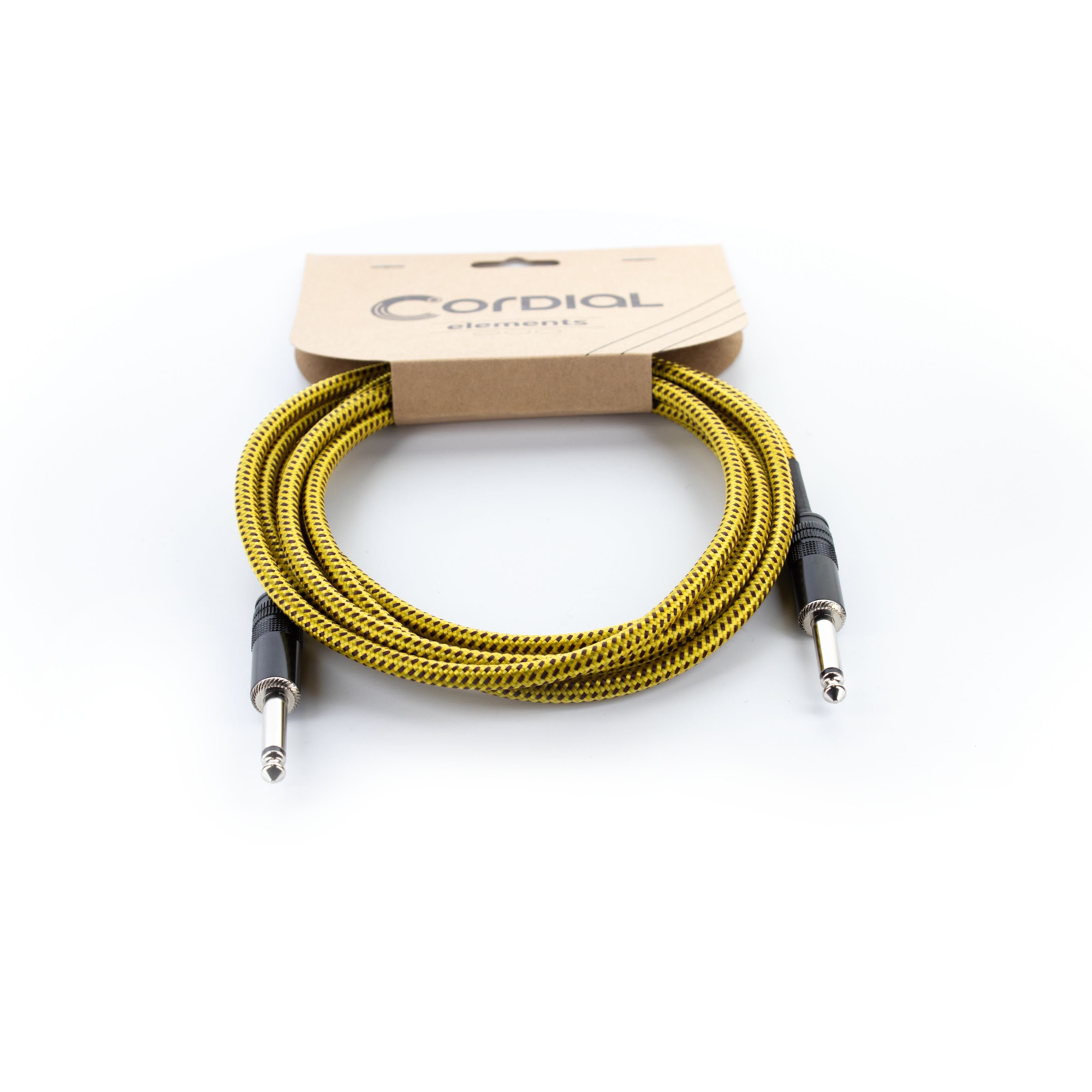 Cordial Instrumentenkabel, EI 5 PP-TWEED-YE Instrumentenkabel 5 m - Instrumentenkabel