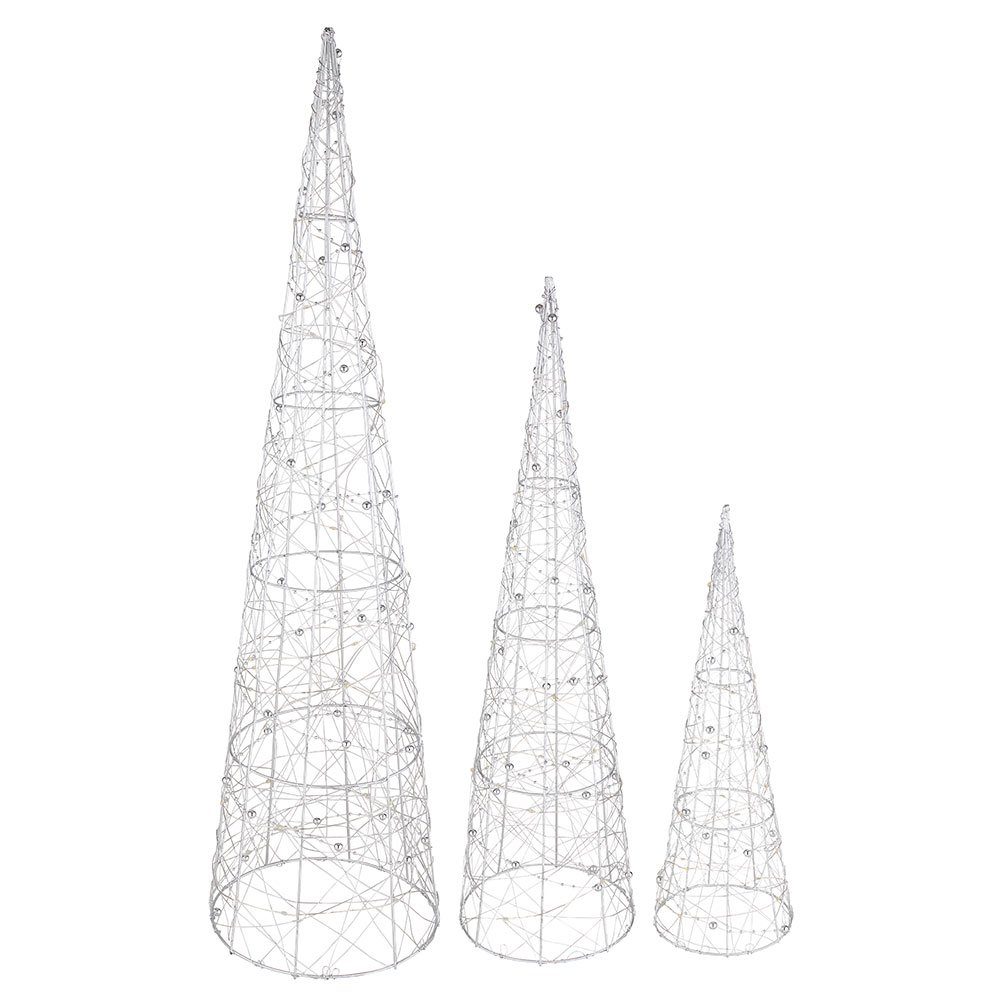 GLOBO LIGHTING LED Dekolicht, Warmweiß, LED Dekoartikel Stehleuchte Kegel-D günstig online kaufen