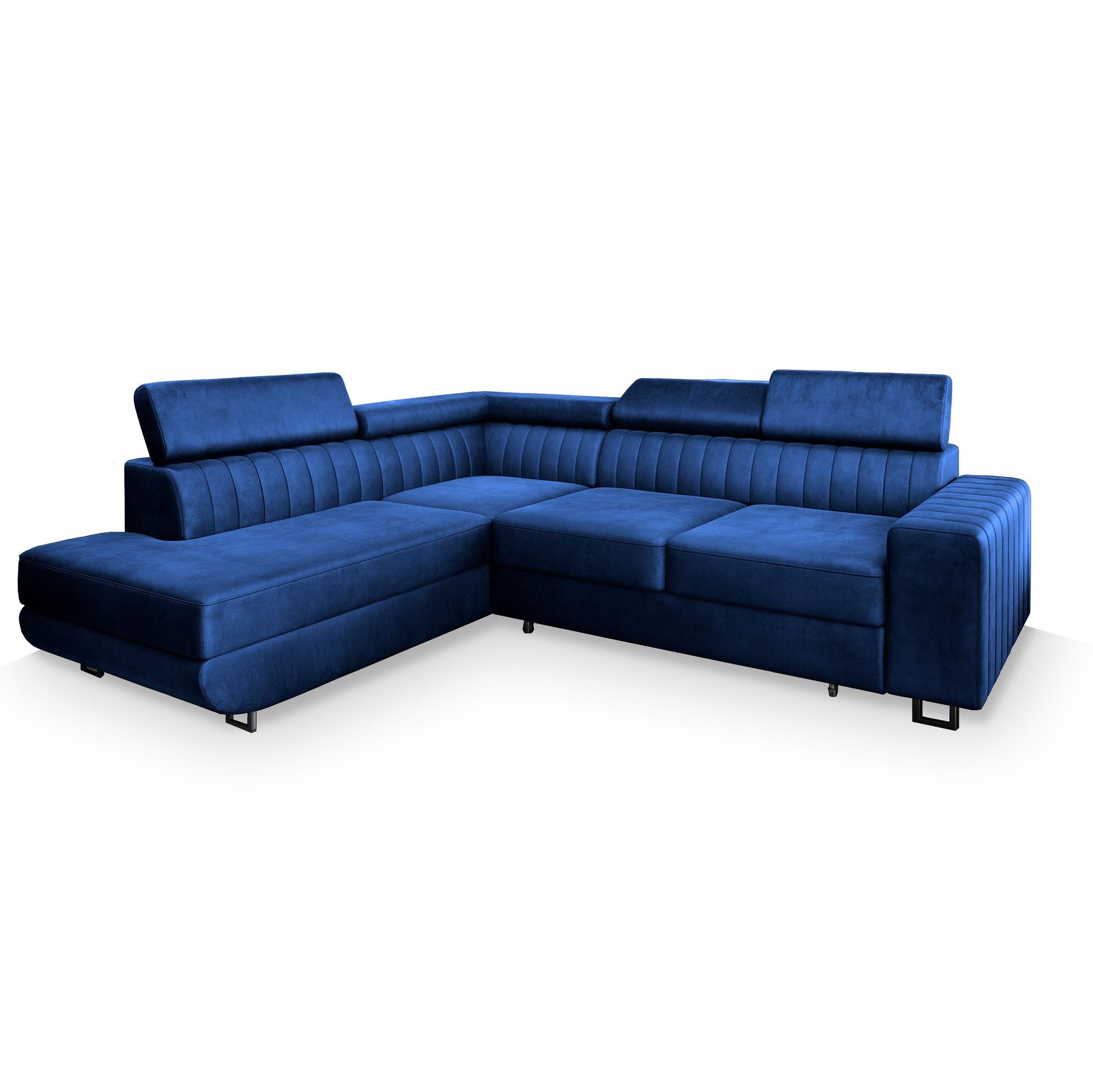 Masseno Ecksofa NOLA mit Schlaffunktion L-Form, Sofa mit Bettkasten günstig online kaufen