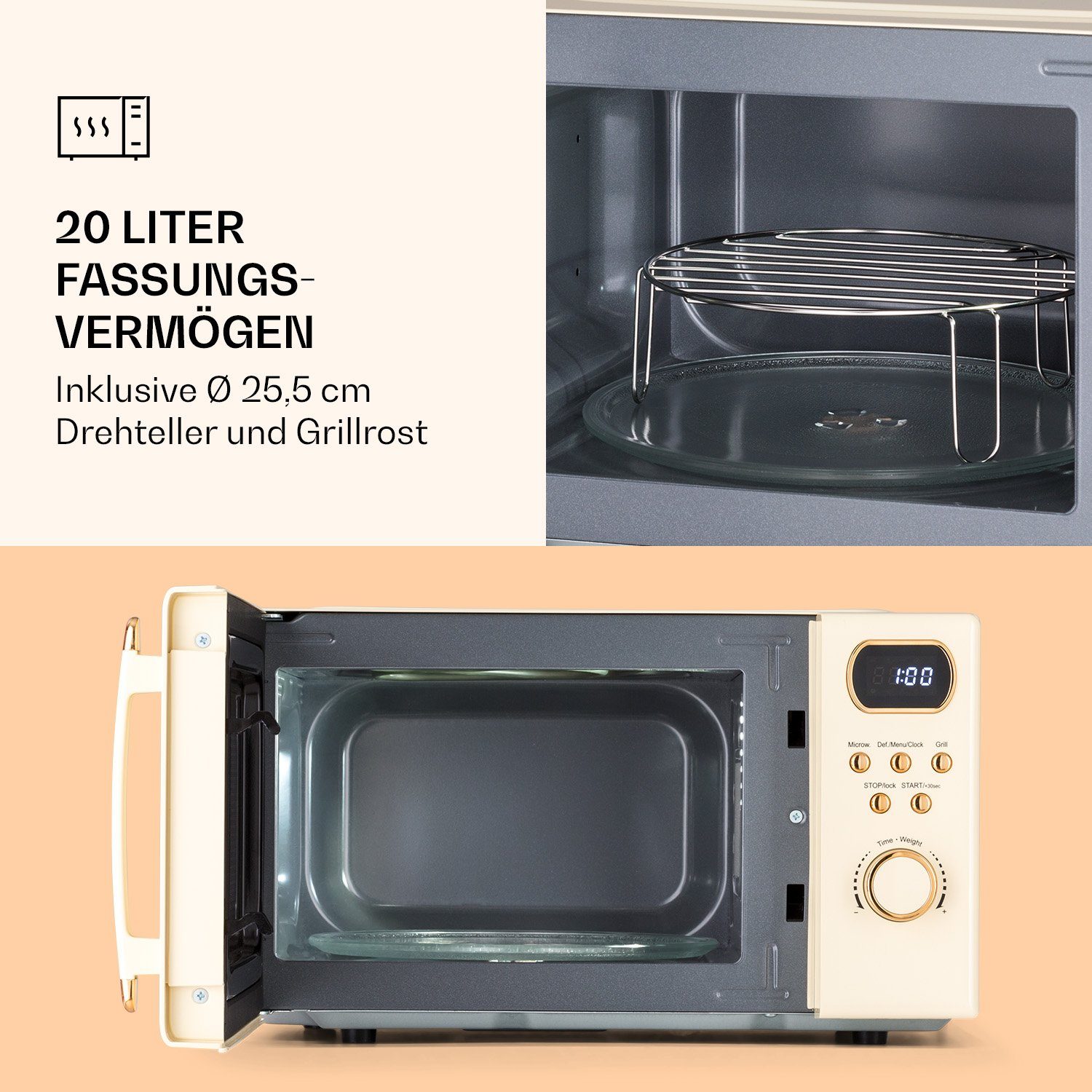 Klarstein Julieta Mikrowelle - Bild 5