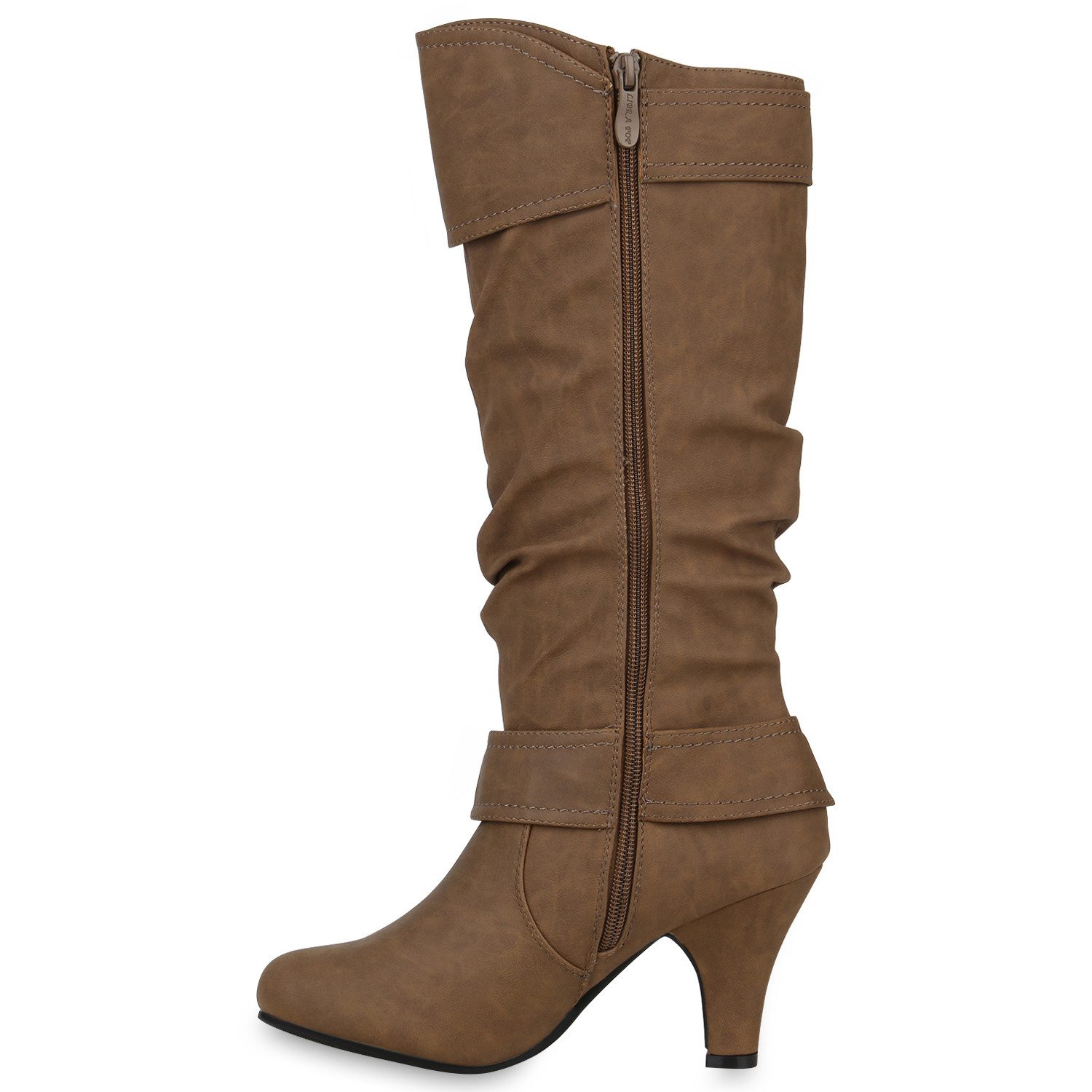 VAN HILL 98232 Stiefel Elegante Damen Stiefel Warm Gefütterte Winter Boots günstig online kaufen