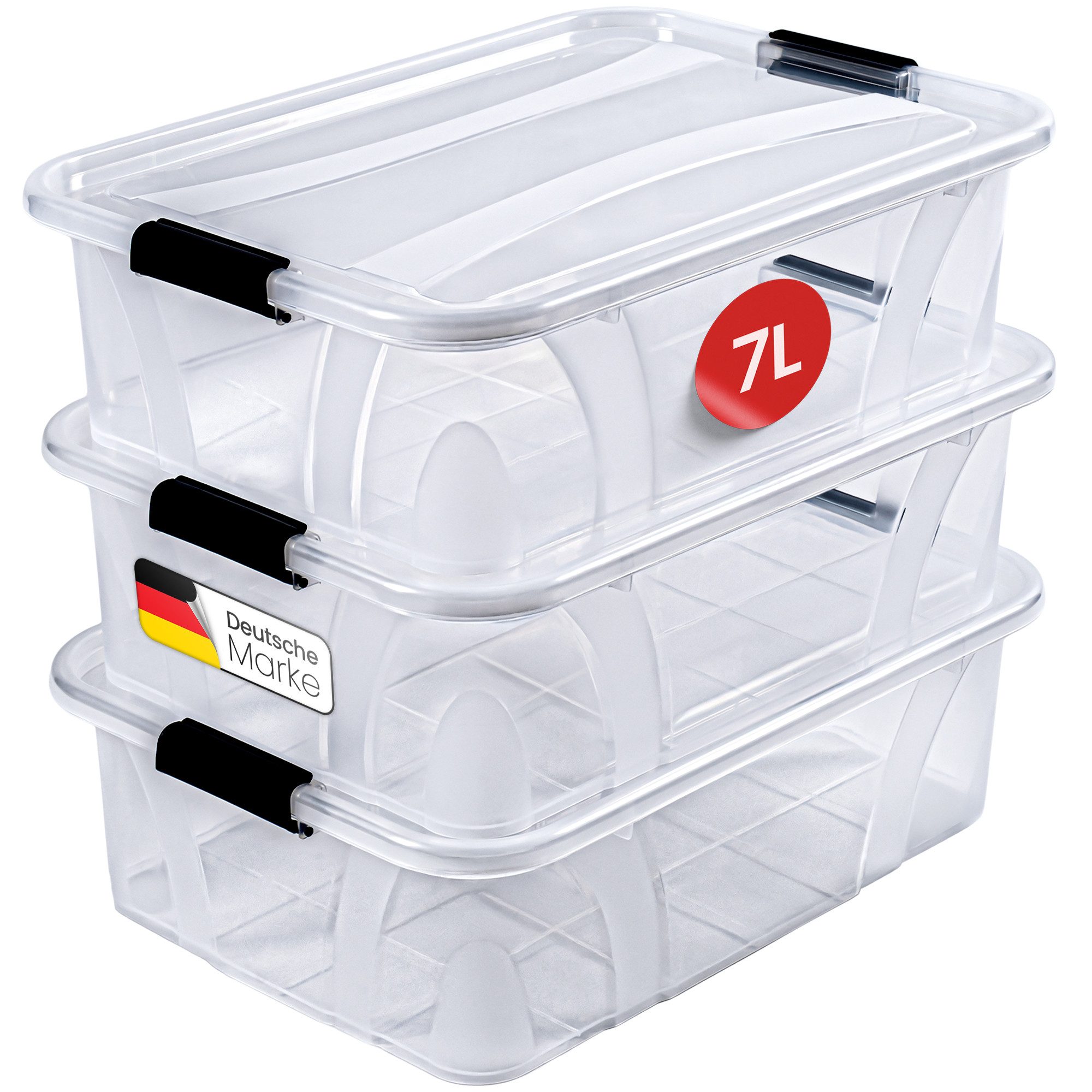 KONZEPT Aufbewahrungsbox mit Deckel groß Set günstig online kaufen