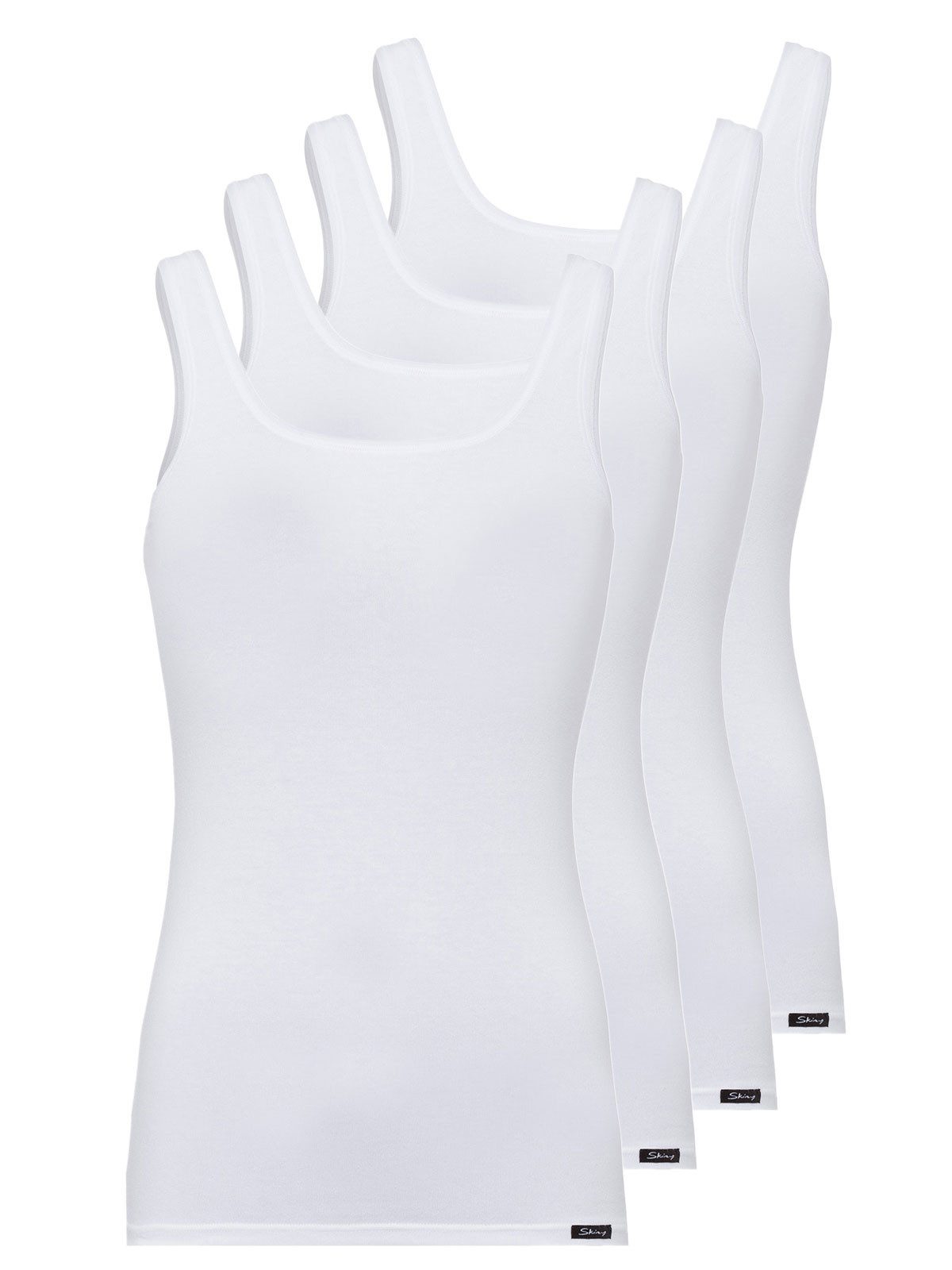 Achseltop 4er Pack Damen Tank Top Cotton Advantage
