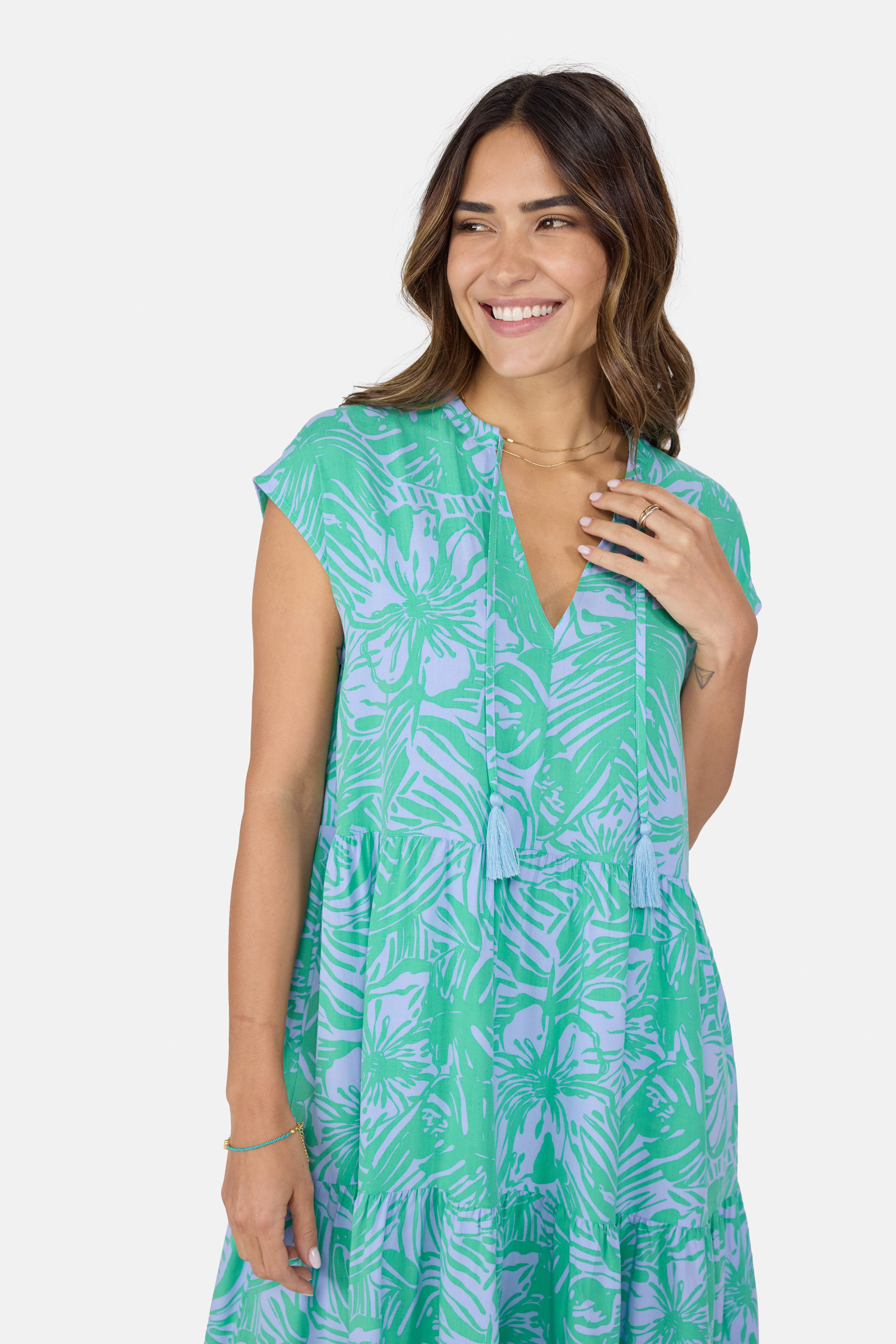 Lieblingsstück Sommerkleid FemkeL mit Tropicalprint günstig online kaufen