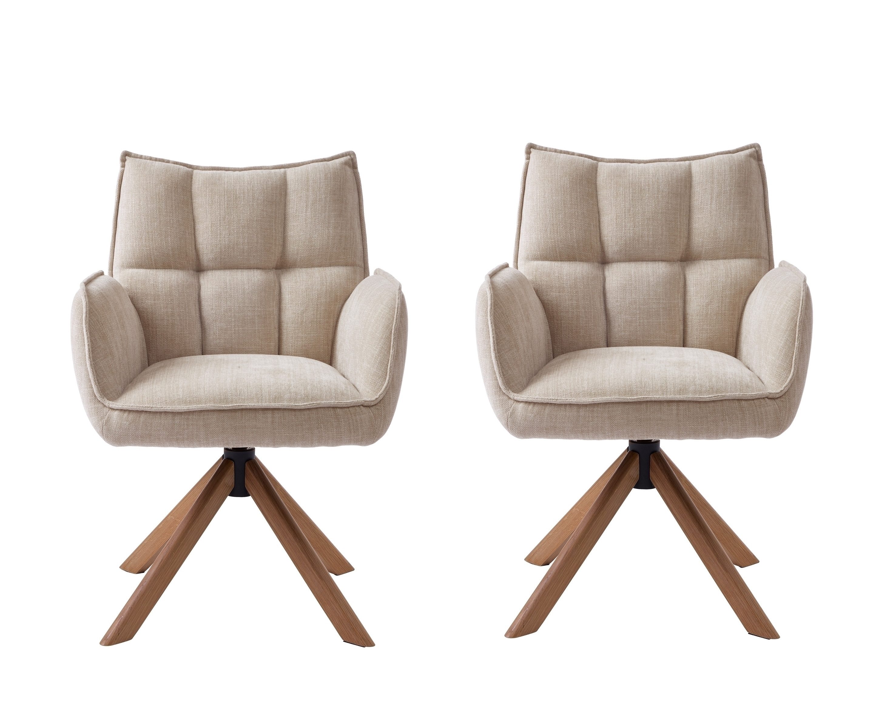 freiraum Armlehnstuhl Marilla (2er-Set), (2er-Set) drehbar, Federkern, Chen günstig online kaufen