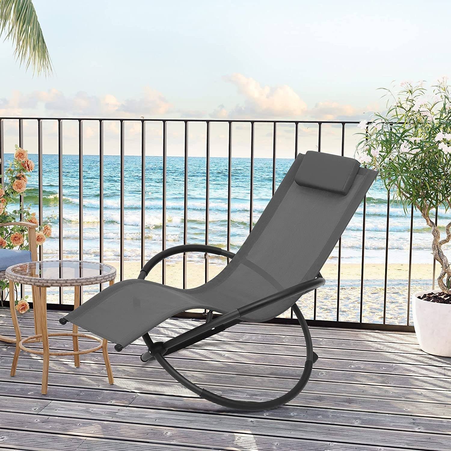 Woltu Schaukelstuhl (1 St), Sonnenliege für günstig online kaufen