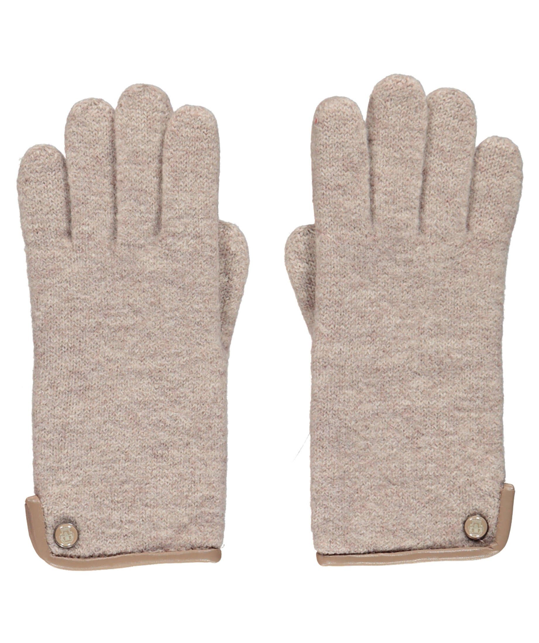 Roeckl SPORTS Laufhandschuhe Damen Handschuhe kitt (11)