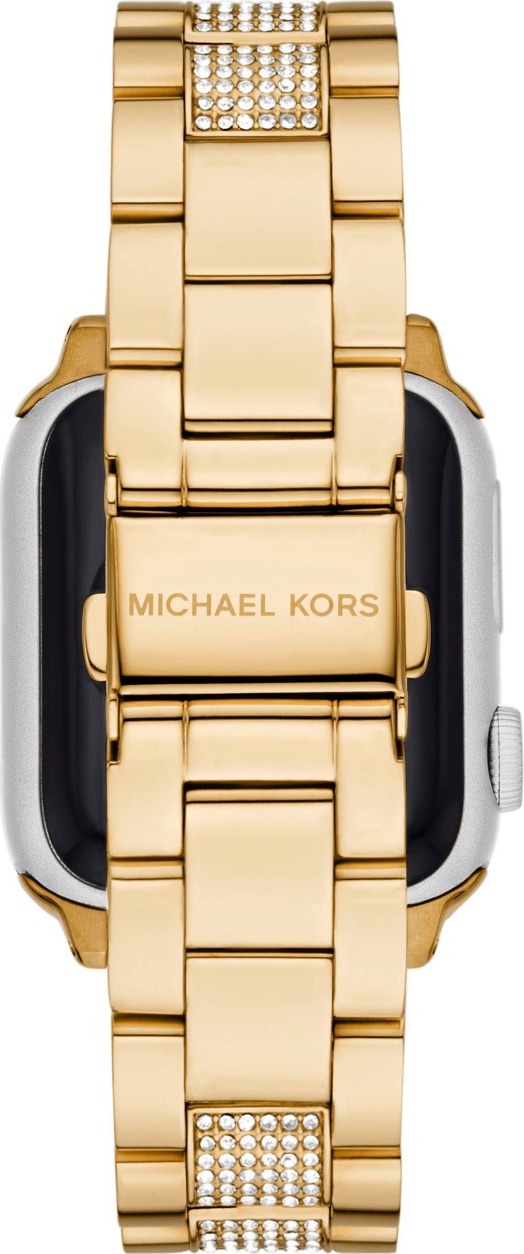 MICHAEL KORS Smartwatch-Armband Apple Strap, Wechselarmband, Ersatzarmband, Edelstahlarmband, Glassteine