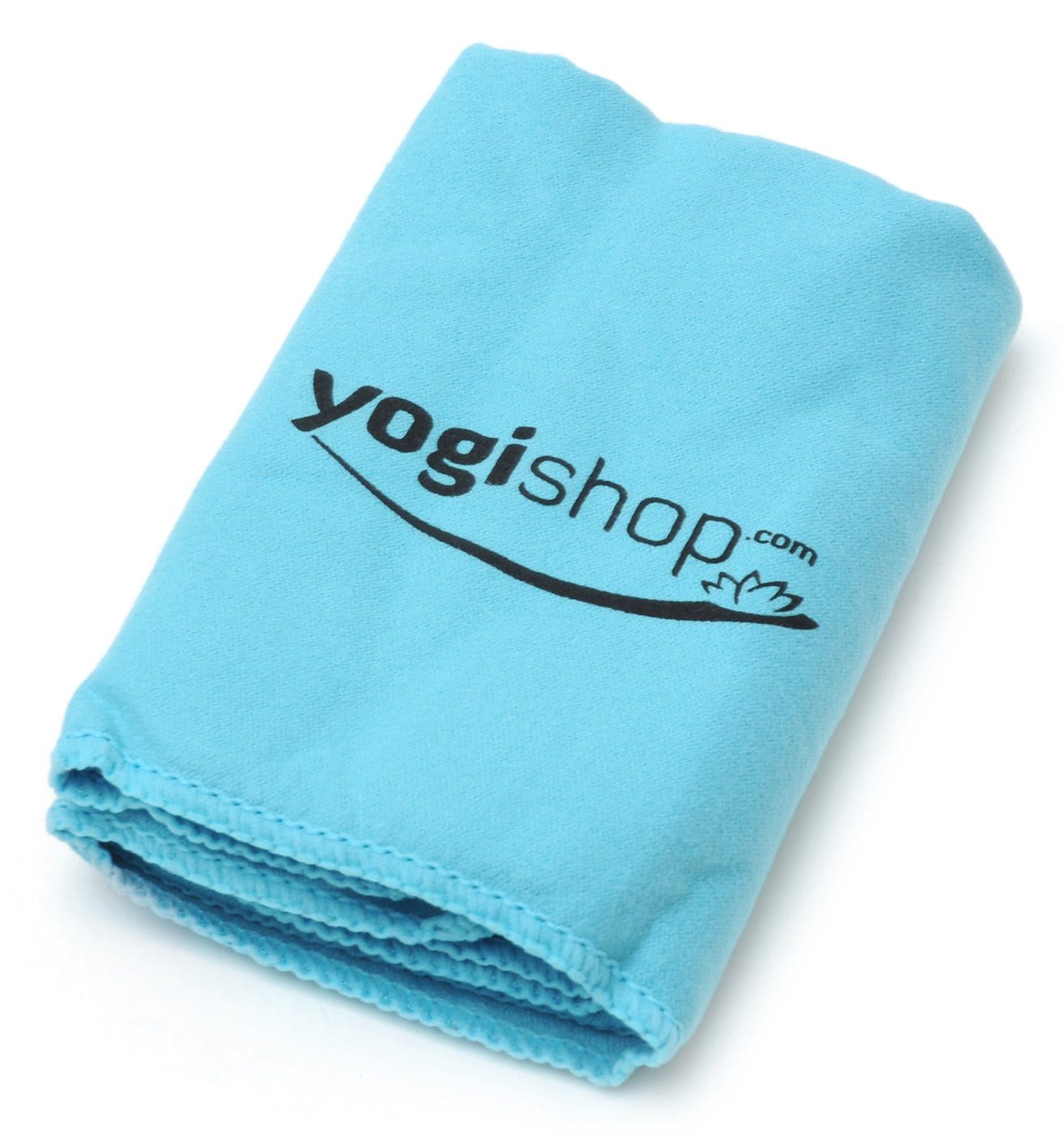 Yogistar Yogamatte Yogatuch yogi-mini-towel - blau (Standard, 1-St., Standard), Nimmt Schweiß zuverlässig auf, schließt ihn dank spezieller Textur ein