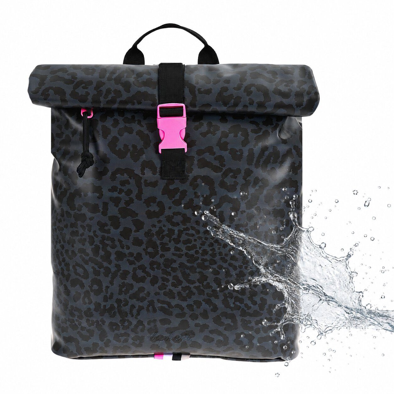 ELEPHANT Cityrucksack Lykka 12813 Damenrucksack wasserabweisend aus Plane, Rucksack Damen Handtasche iPad Tasche Geheimfach + Schlüsselbörse