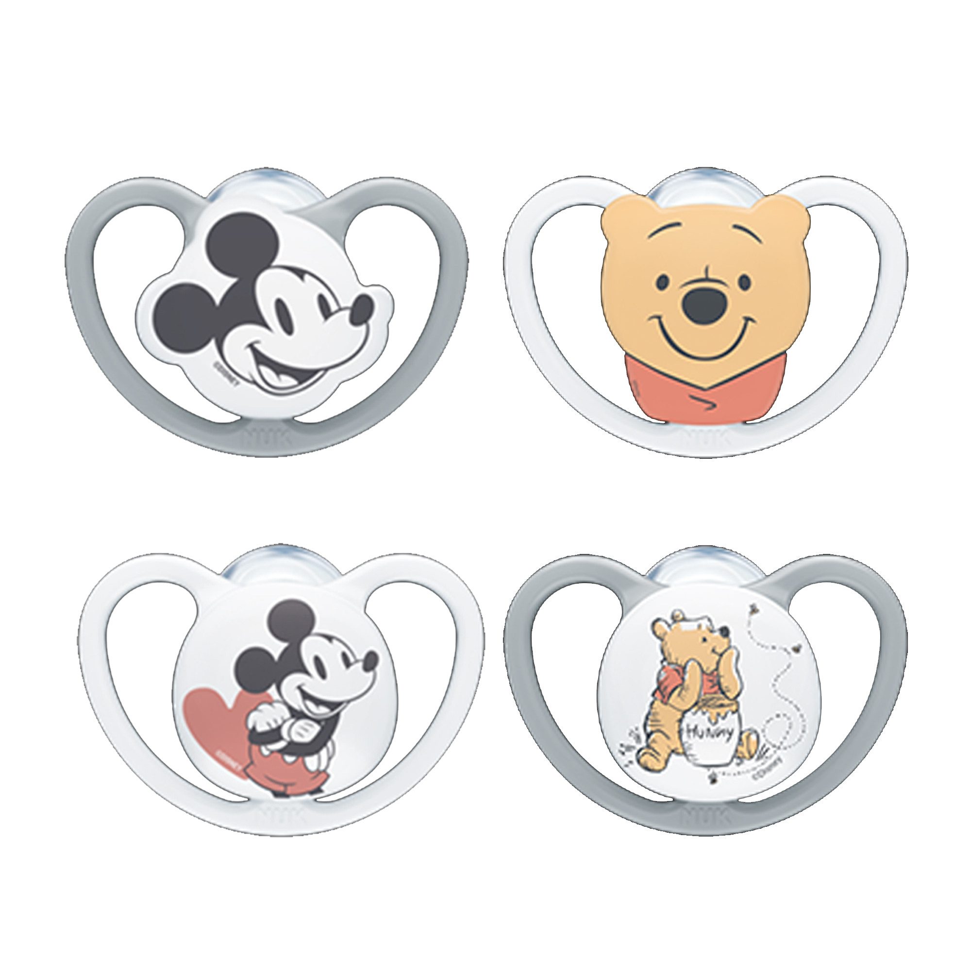 Schnuller NUK Space Babyschnuller VORTEILSET Disney Silikon