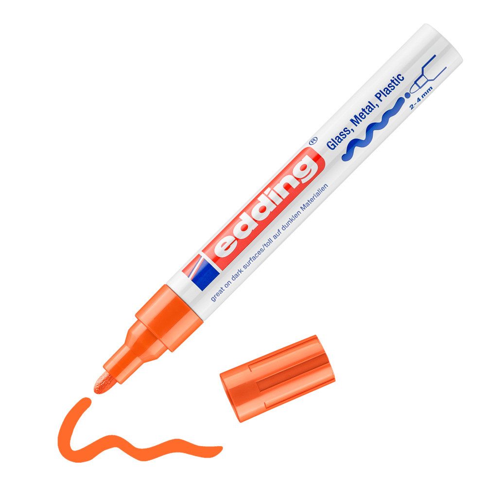 edding Marker edding 750 Glanzlack-Marker, 2-4mm