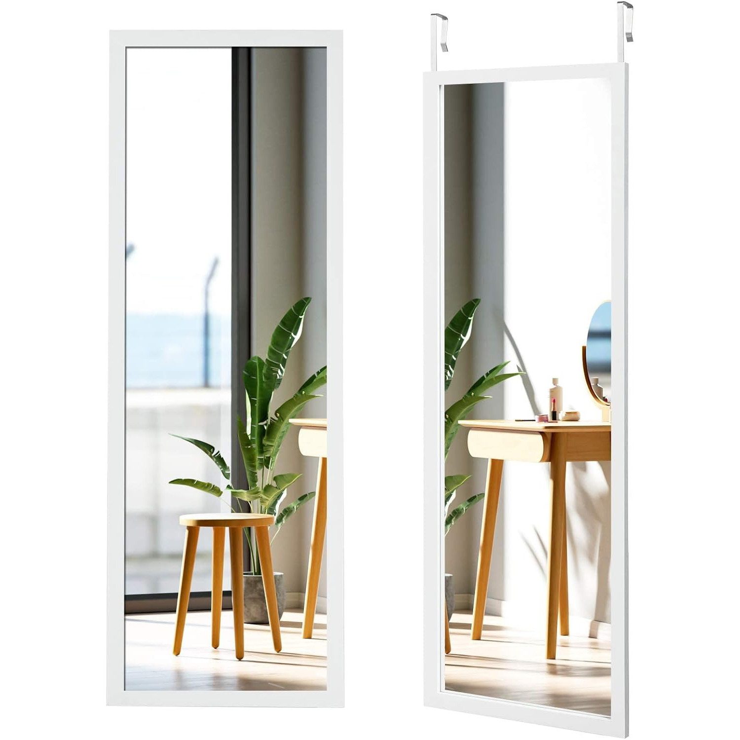 ToteBox Wandspiegel 33x119cm unbrechbarer Garderobenspiegel höhenverstellba günstig online kaufen