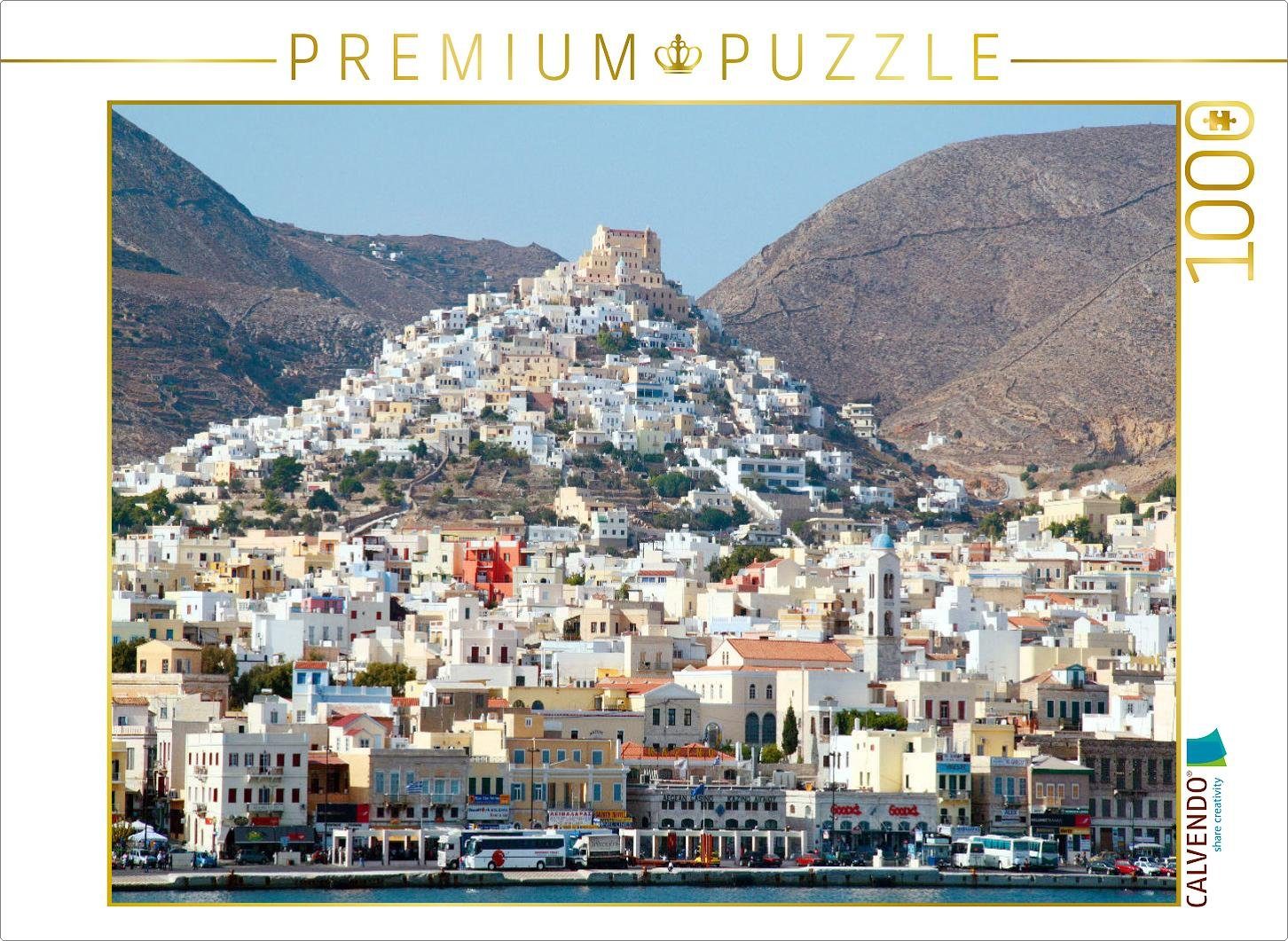 CALVENDO Puzzle CALVENDO Puzzle Syros im Ägäischen Meer, Griechenland 1000 Teile Lege-Größe 64 x 48 cm Foto-Puzzle Bild von Gisela Kruse, 1000 Puzzleteile