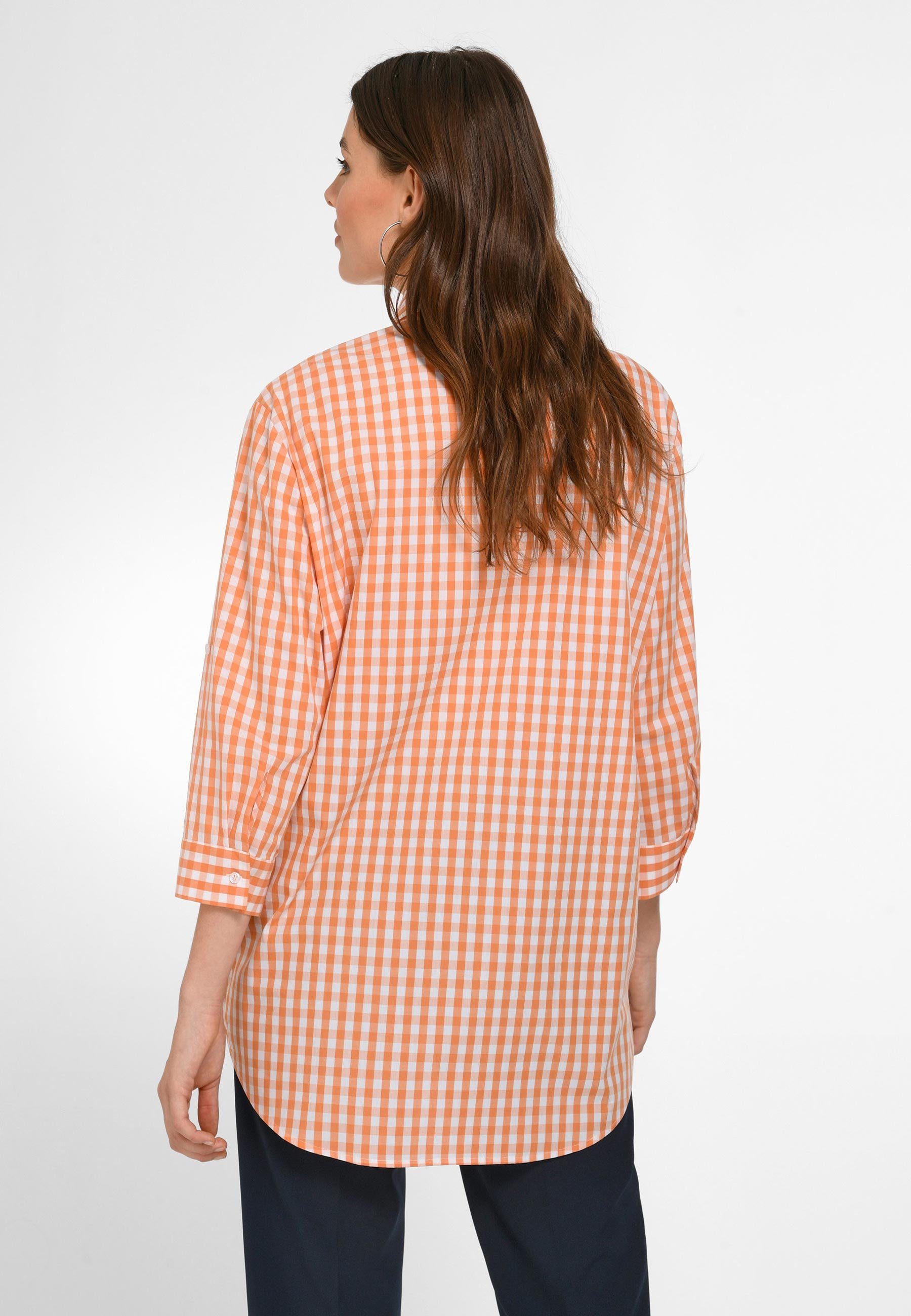 Emilia Lay Klassische Bluse Cotton orange
