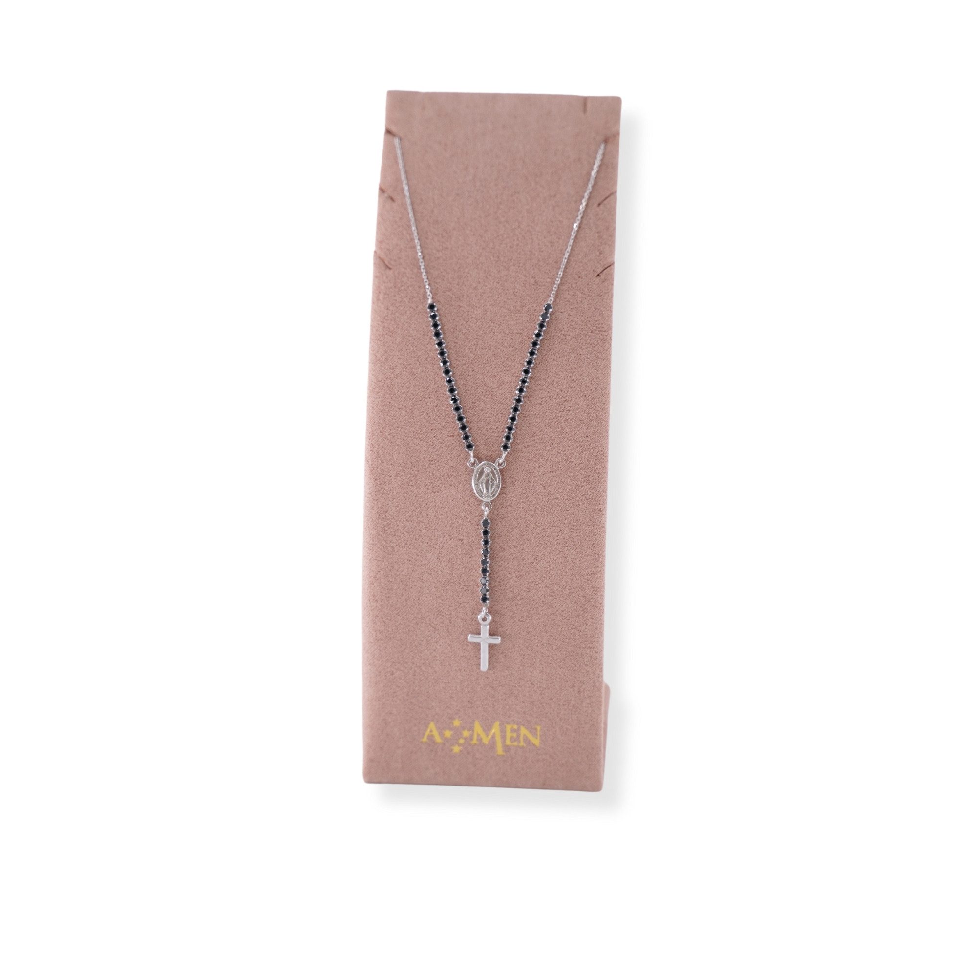 Amen Y-Kette Kette 925 Silber Zirkonia Damen günstig online kaufen