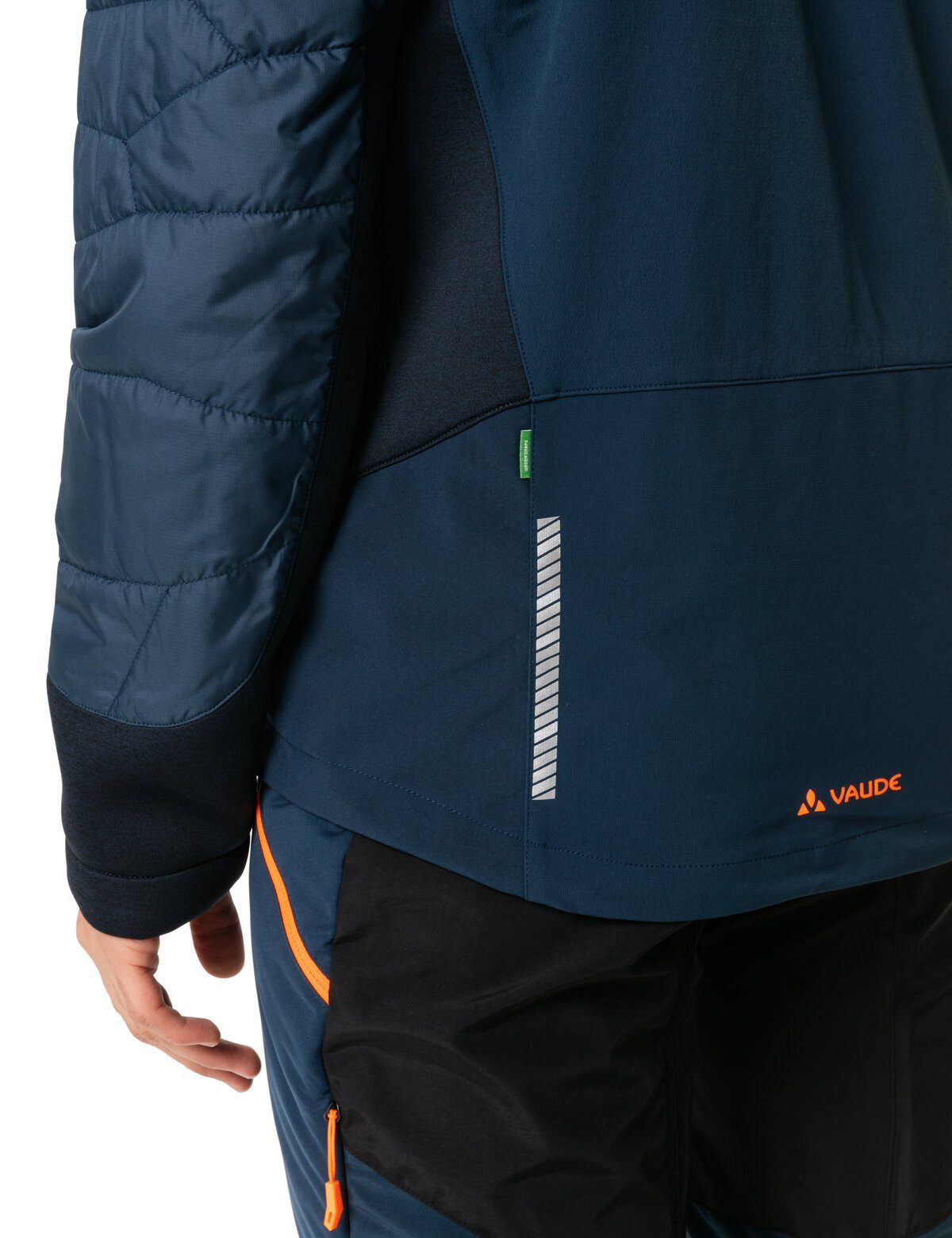 Jacket Outdoorjacke (1-St) Minaki uni VAUDE kompensiert III Klimaneutral Men's dark sea