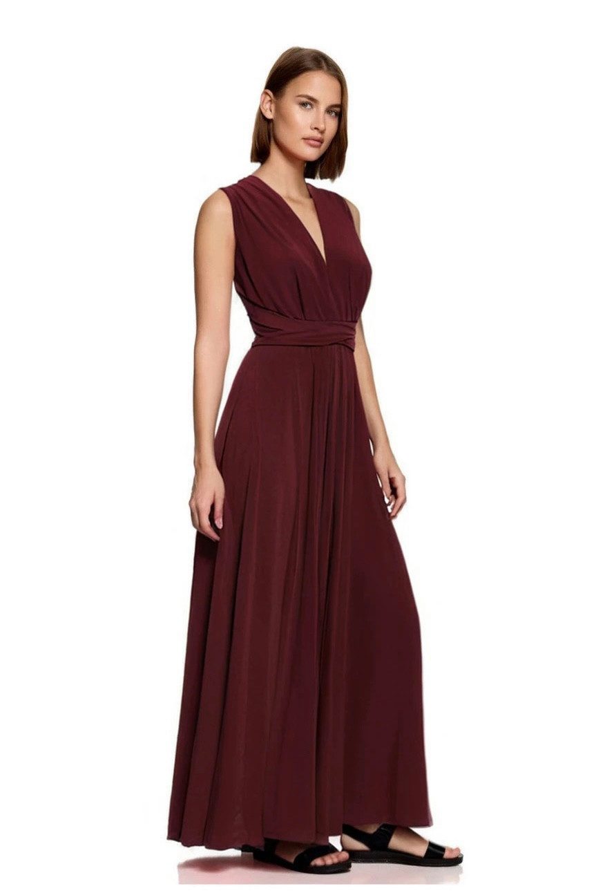 Abendkleid Worldclassca Abendkleid Partykleid Lang mit Schlitz Sommerkleid