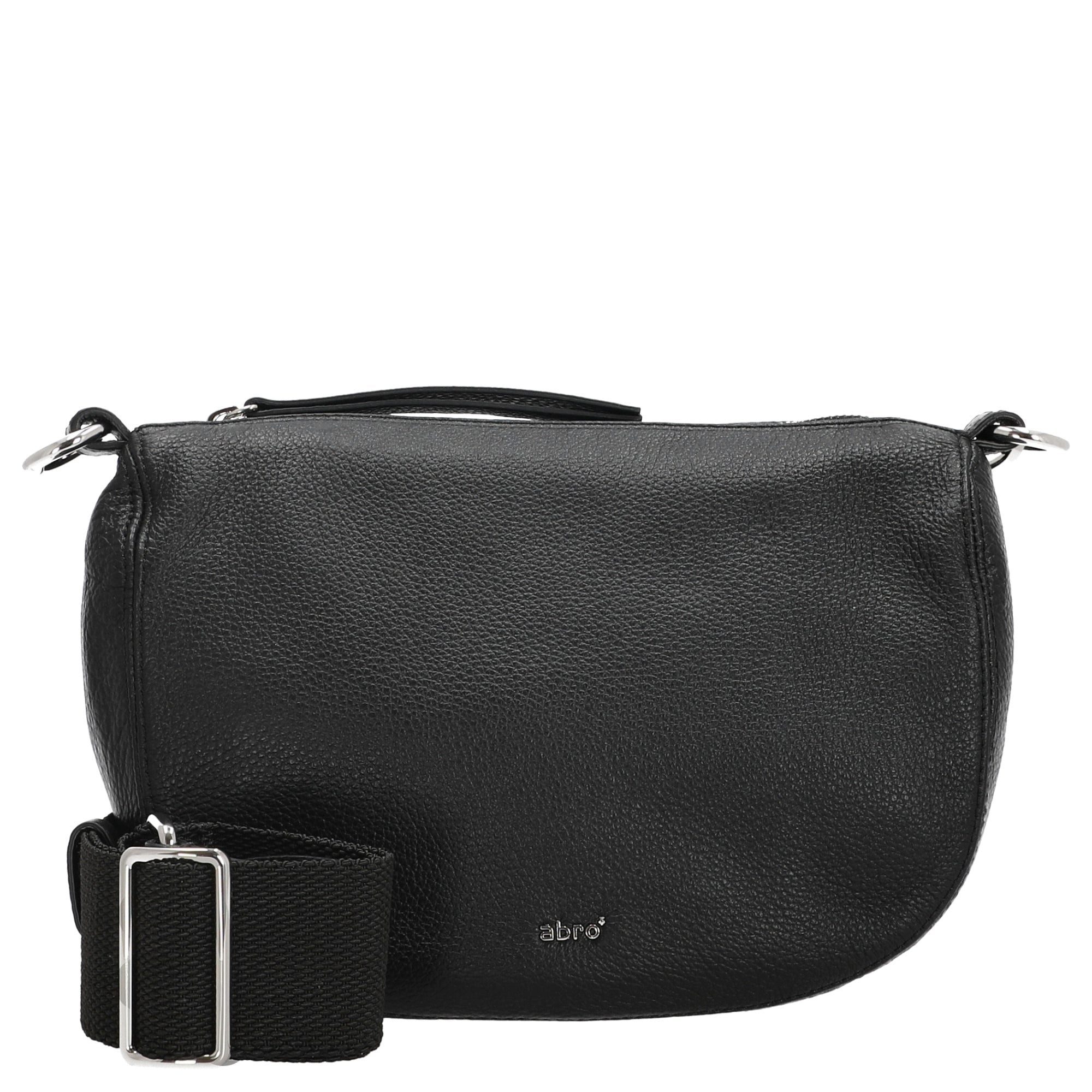 Abro Umhängetasche Dalia Mina - Umhängetasche 23 cm (black/nickel)