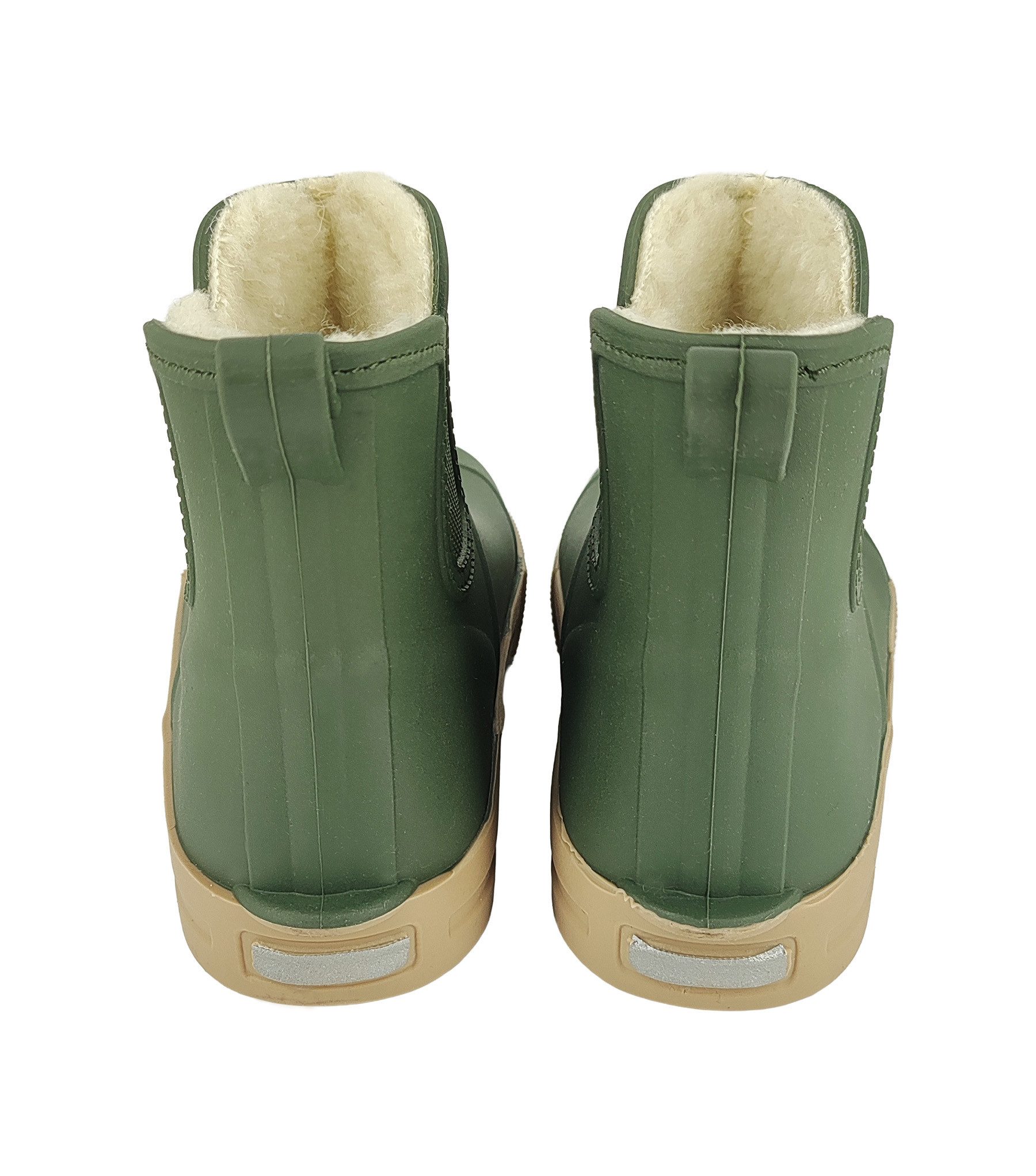 Beck Barfuß-Regenstiefel mit Warmfutter Gummistiefel Breite Zehenbox – Bild 4 von 5