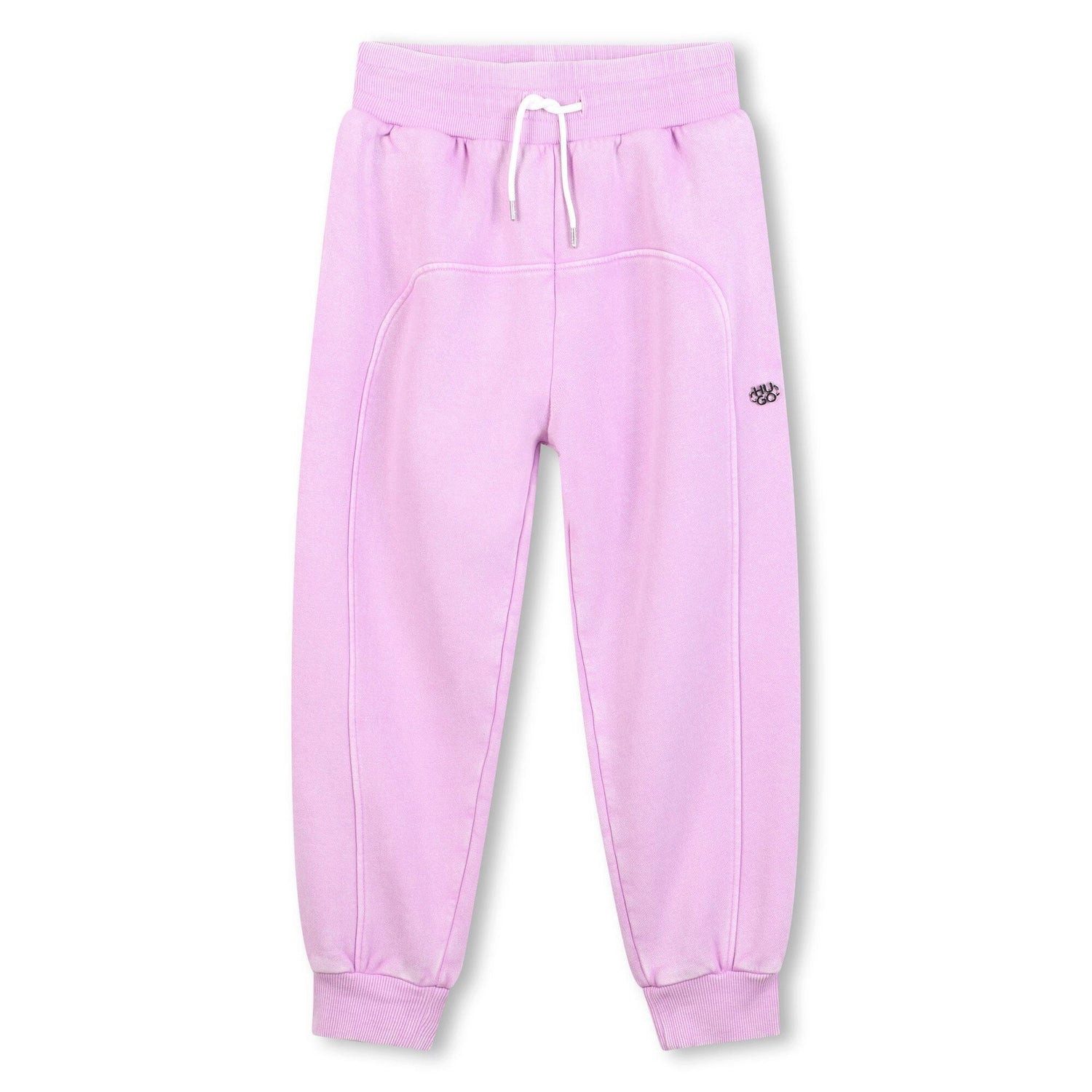 HUGO Jogginghose HUGO Kids Jogginghose Lila