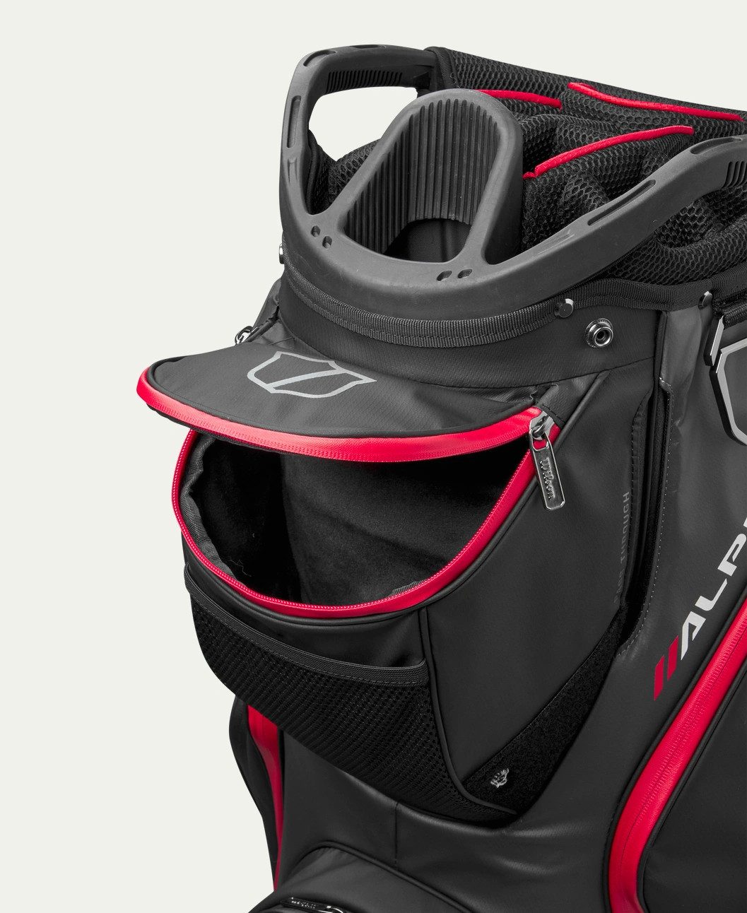 Wilson Cartbag Wilson Cartbag Alpine Dry Schwarz-Anthrazit-Rot