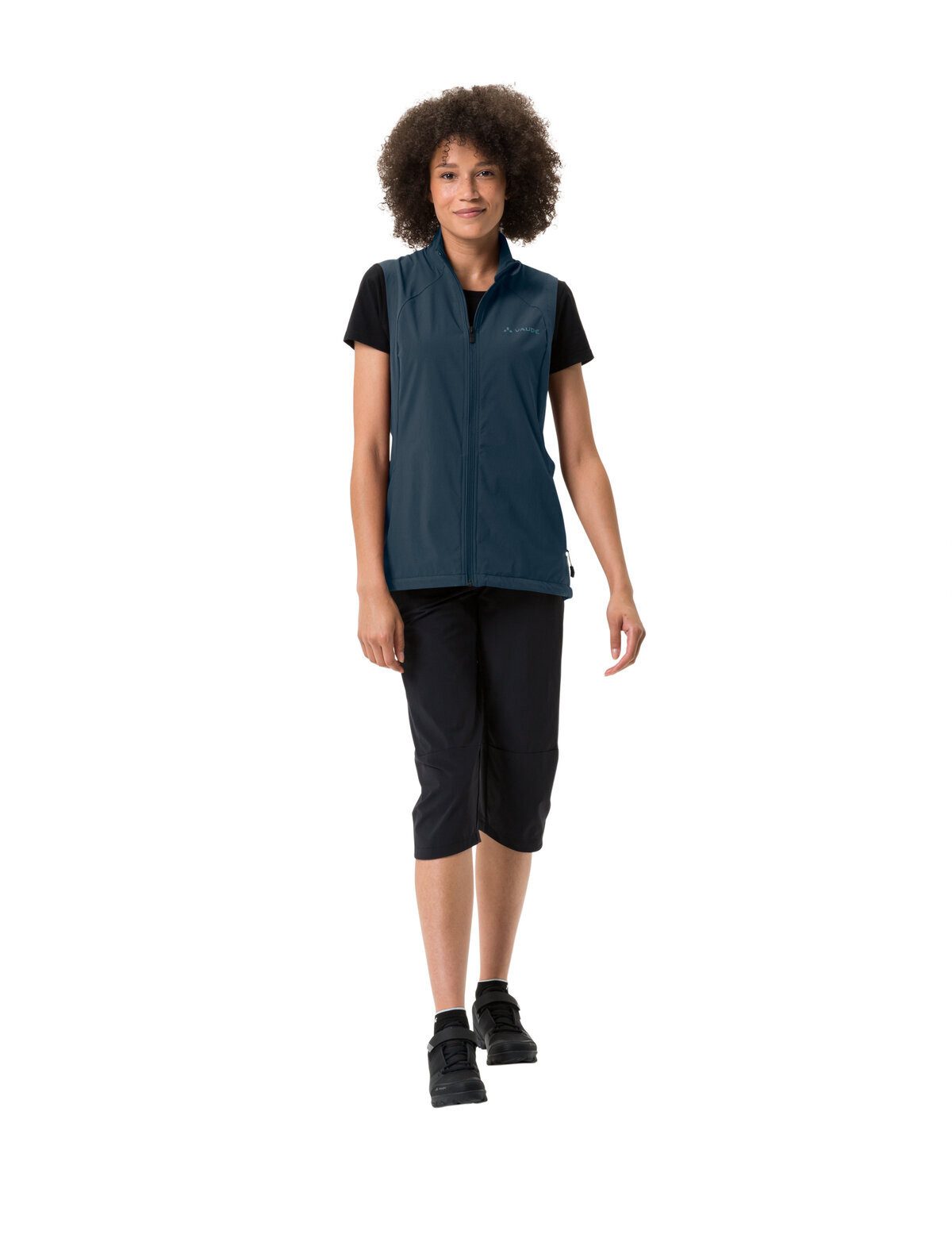 VAUDE Funktionsweste Women's Yaras Vest (1-tlg) atmungsaktive, wind- und wasserabweisende Weste