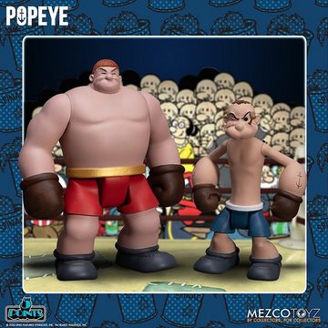 MEZCO Actionfigur Popeye & Oxheart Actionfigur 5 Points Boxed Set