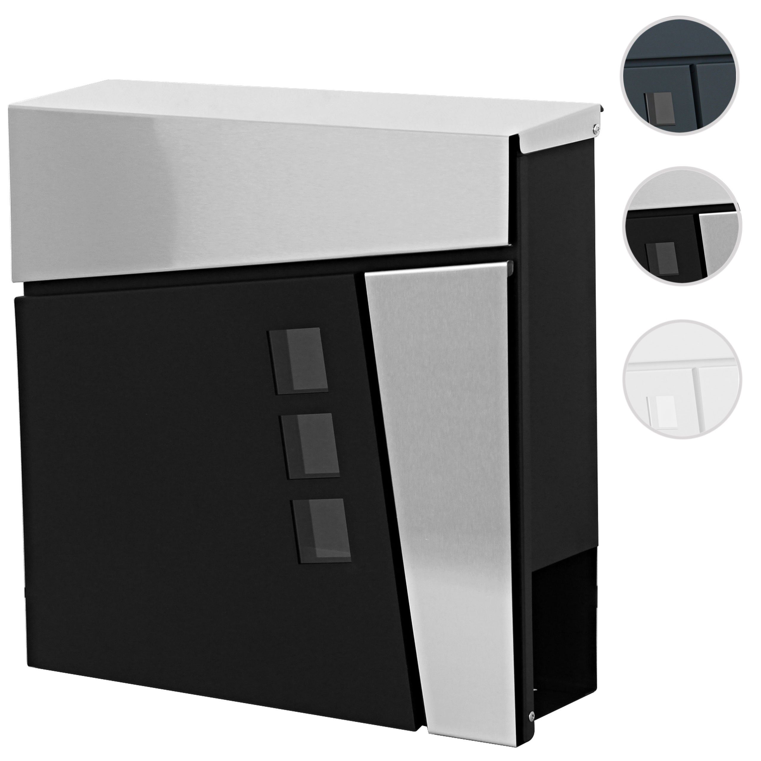 MCW Wandbriefkasten MCW-B29, Front mit 3 günstig online kaufen