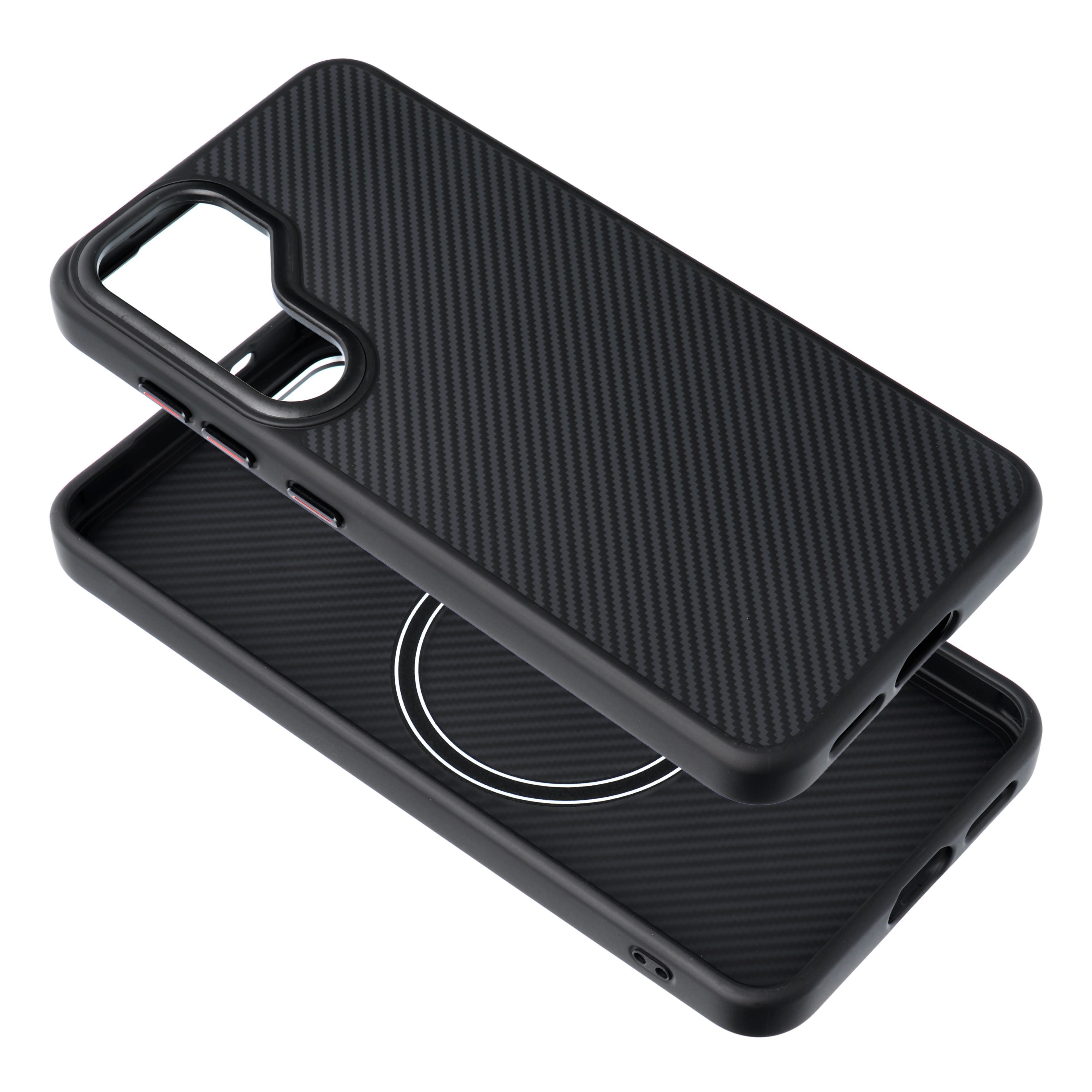 COFI 1453 Bumper Flexible Carbon Elite Hülle kompatibel mit Magsafe