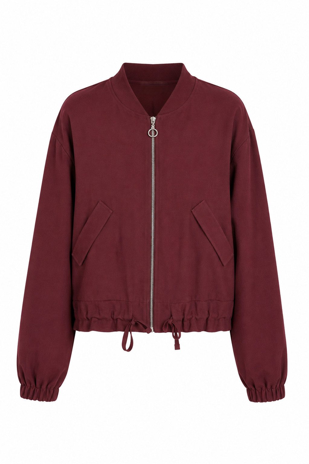 ITALY VIBES Blouson - moderne Blousonjacke für Damen - Jacke mit Reißverschluss ONE SIZE - passend für Größen S - L