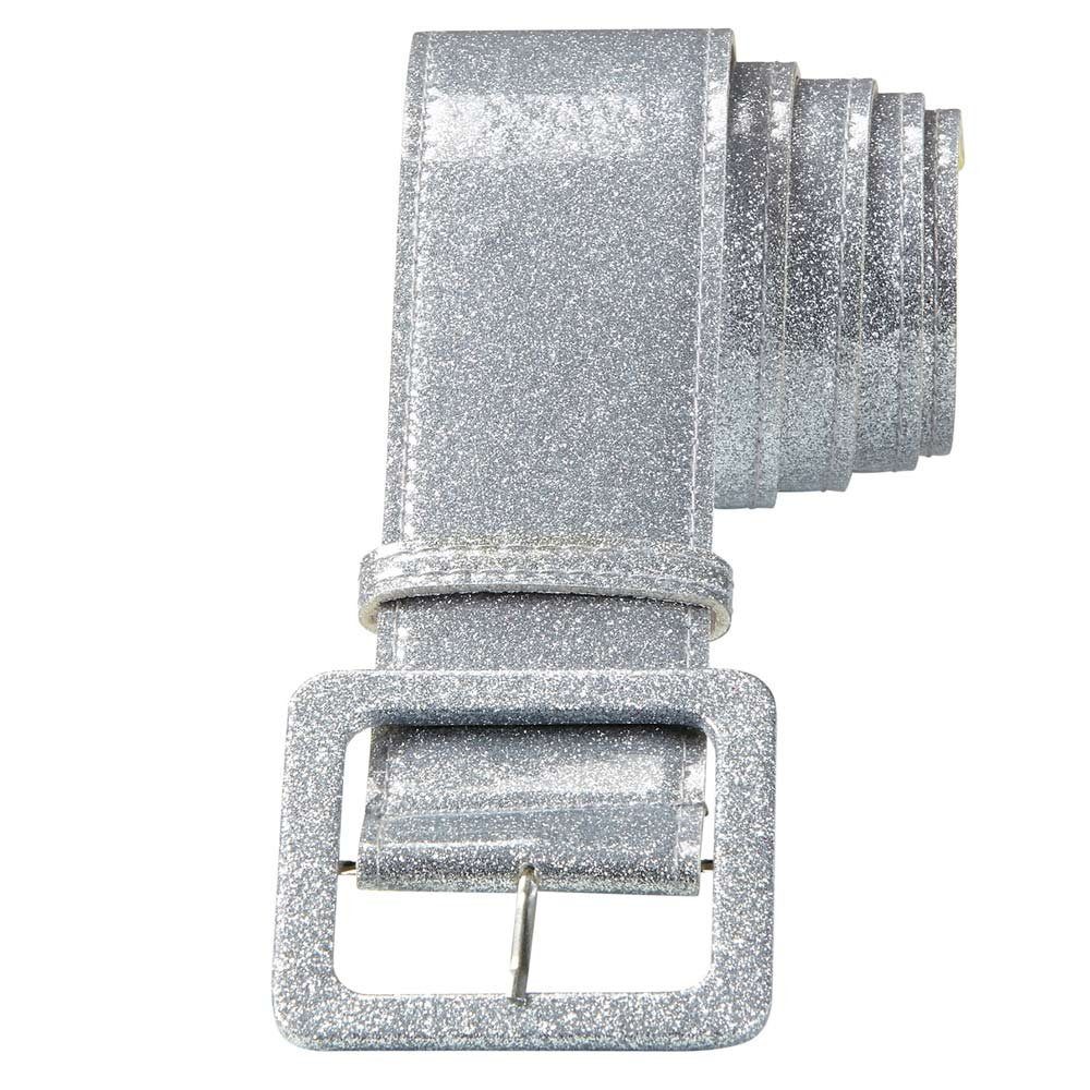 Kostüm Glitzer Lack Gürtel für Erwachsene 120,0 x 5,5 cm
