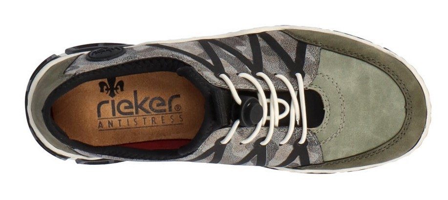 Rieker Slip-On Sneaker mit Druck seitlichem