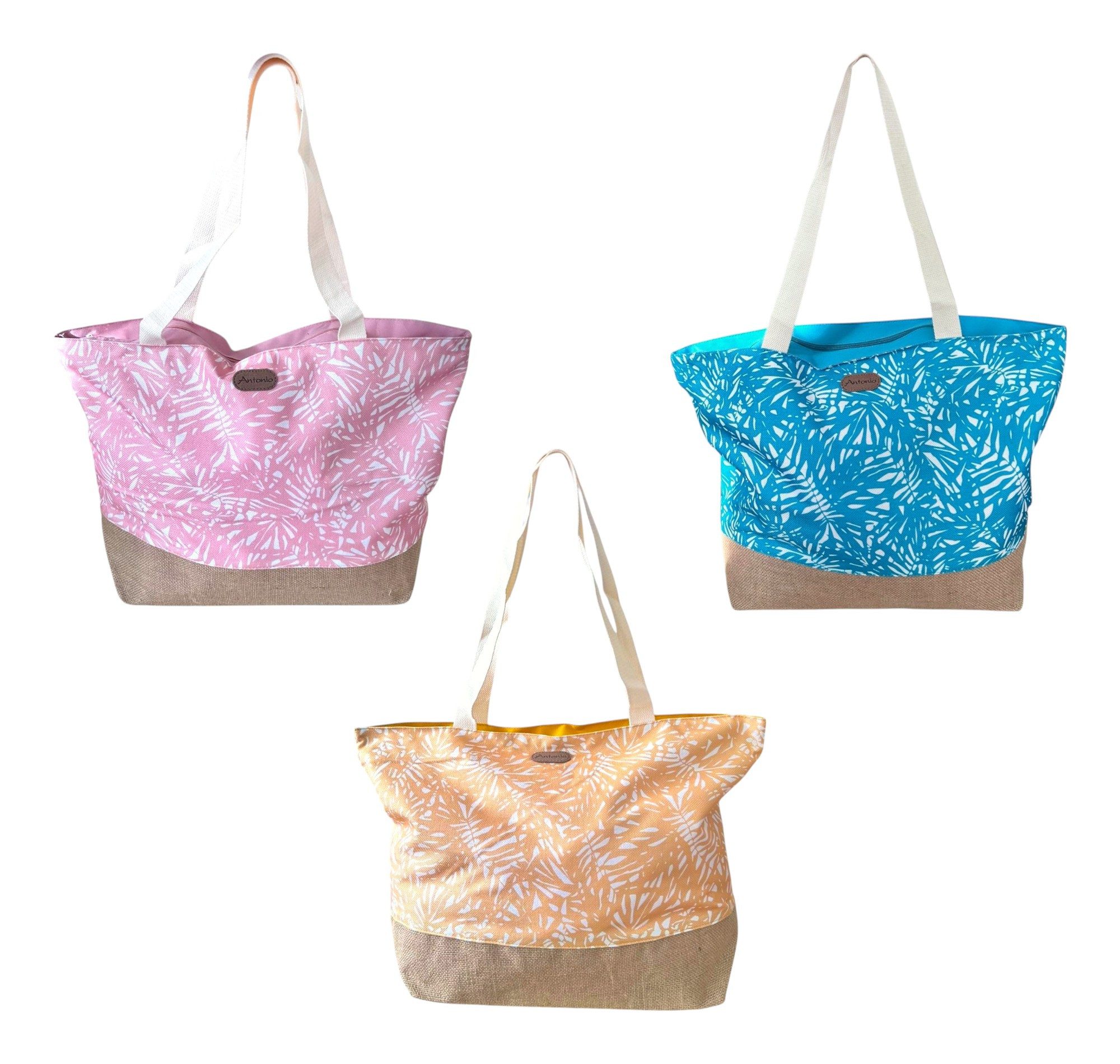 VewoTex XL-Strandtasche » Sommer Tasche Palmenblätter Aruba » große Familie günstig online kaufen