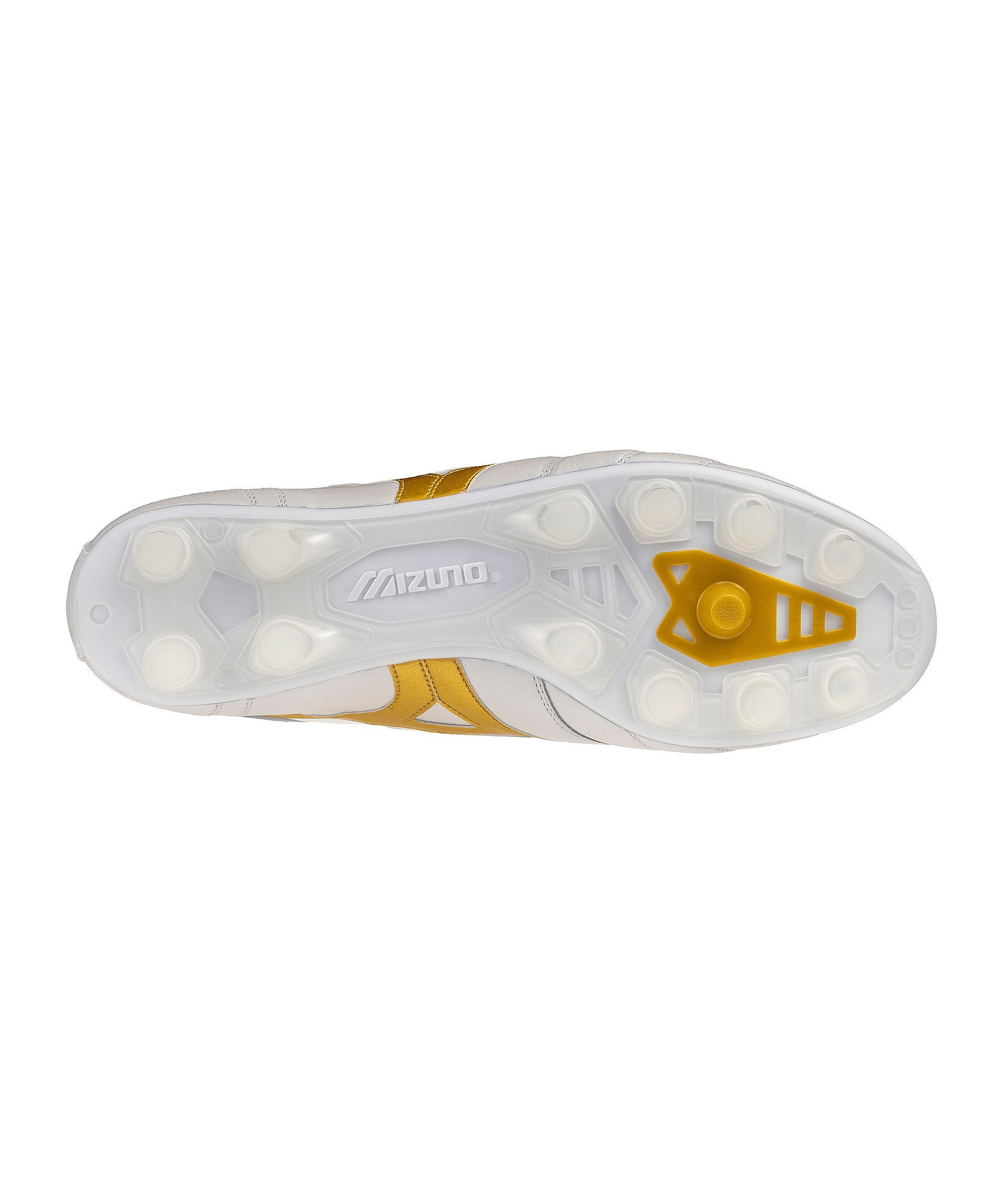 Mizuno Mizuno Morelia II Elite FG Prism Weiß Unisex Fußballschuh