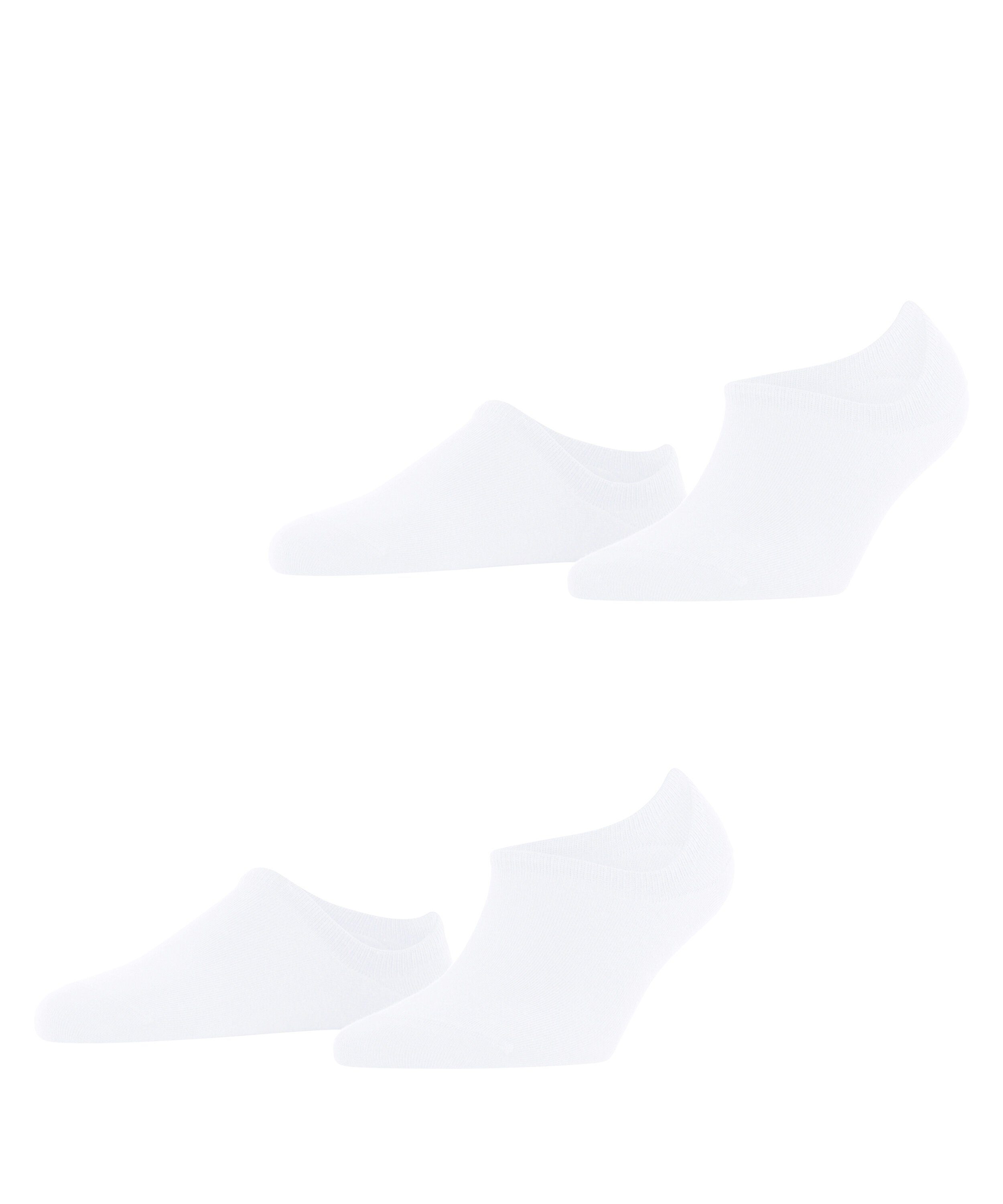 Esprit Füßlinge Solid High 2-Pack (2-Paar) aus Biobaumwolle