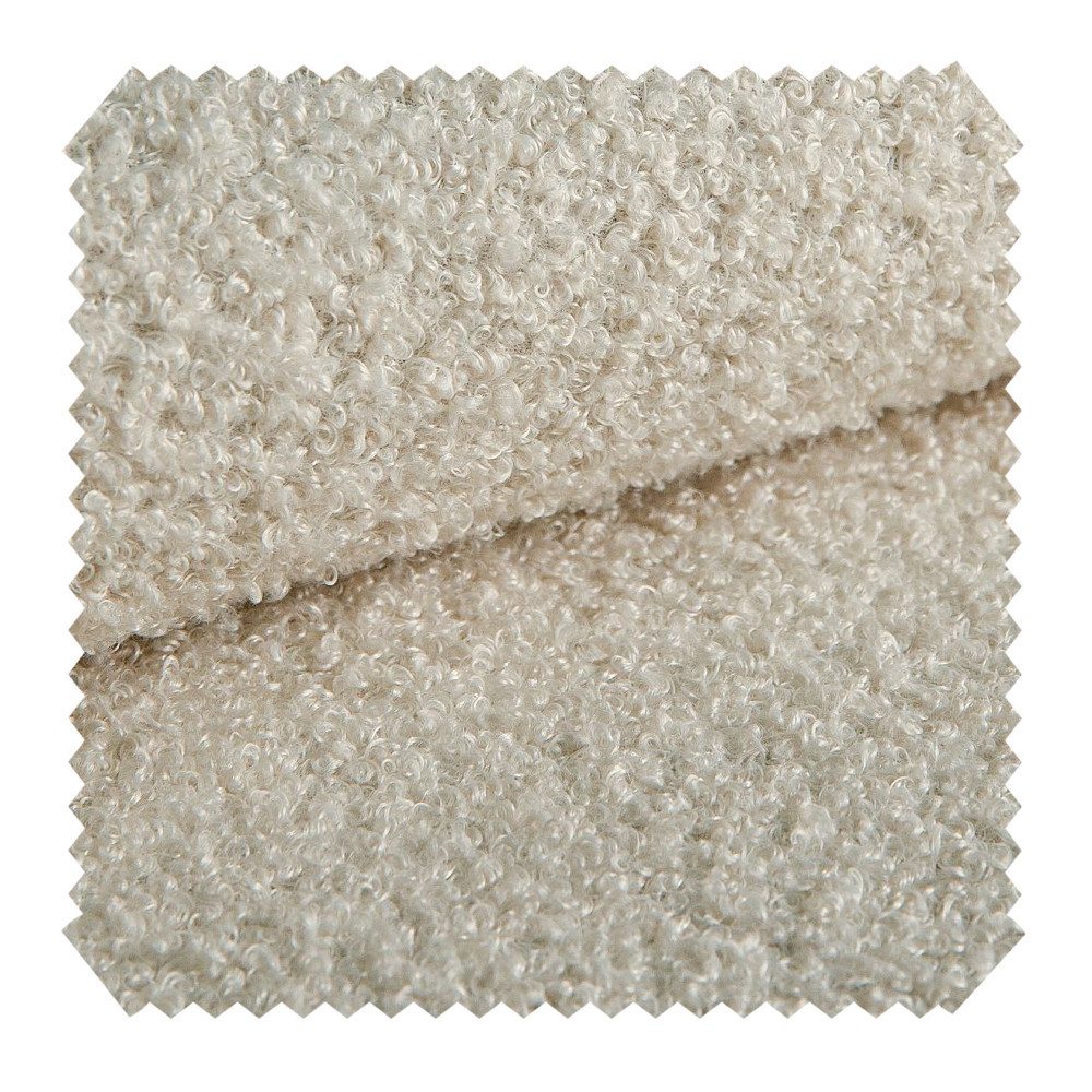 novely® Stoff CENTRO Bouclé Polsterstoff, Weich, pflegeleicht & robust, Wasser- und schmutzabweisend, voluminös, langlebig, Meterware, 1lfm