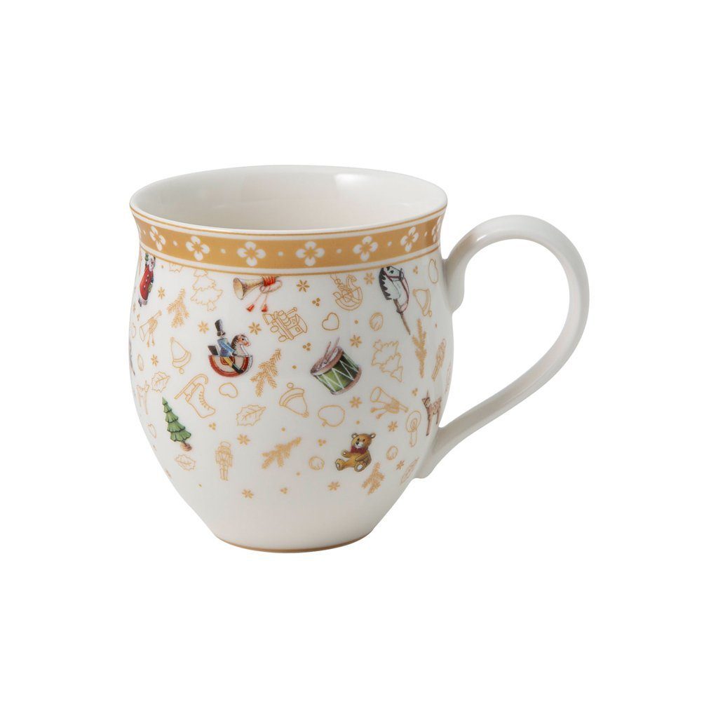 Villeroy & Boch Tasse Toy's Delight Becher mit Henkel, Jubiläumsedition, Porzellan